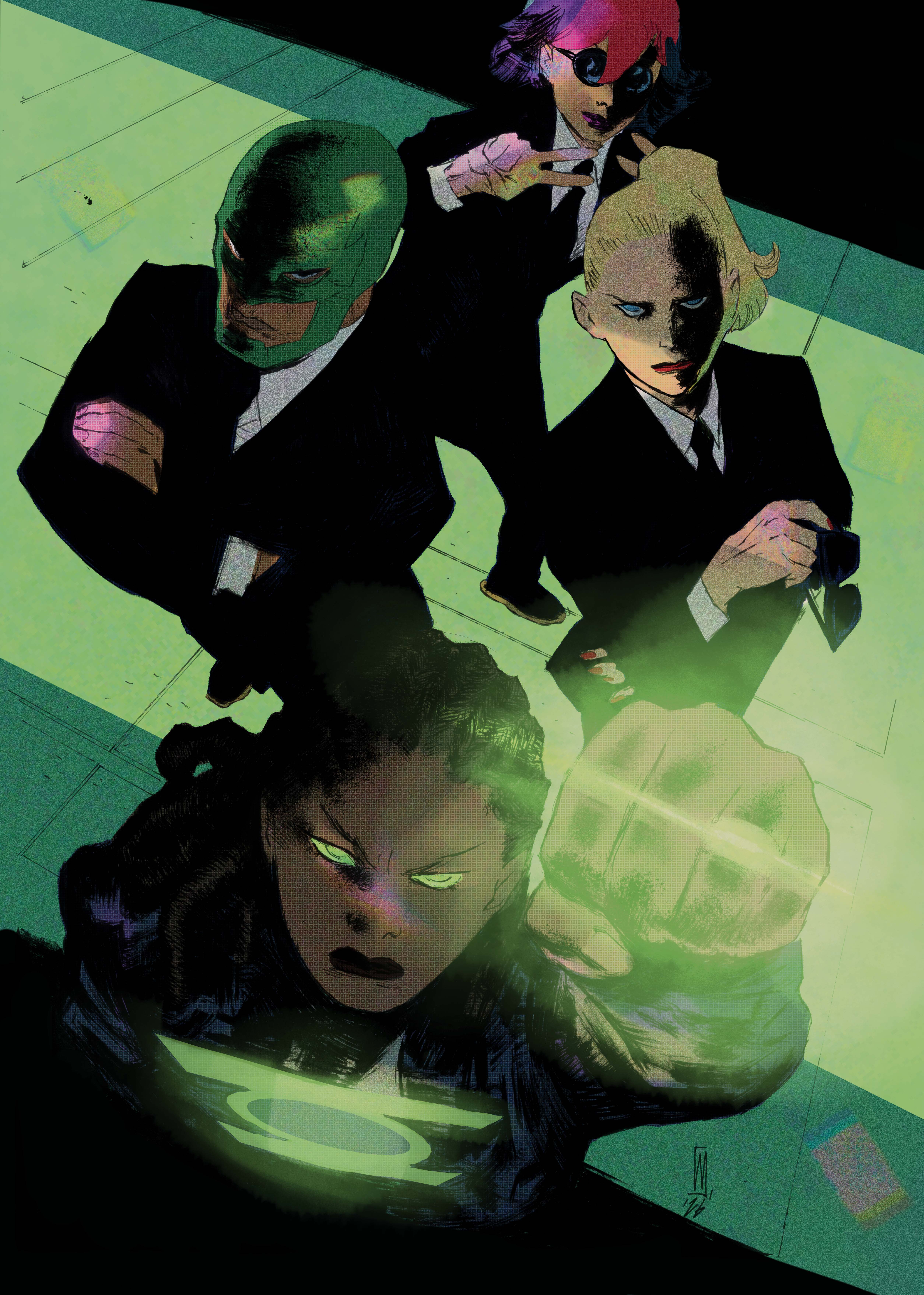  FOC09052026030 | ABSOLUTE GREEN LANTERN @15 CVR D WERTHER DELL EDERA CARD STOCK VAR PRE ORDER [FOC 0905] | DC  
