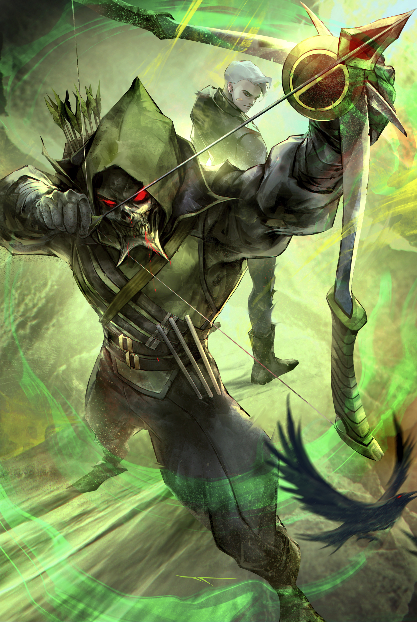  FOC23052026087 | ABSOLUTE GREEN ARROW @1 (OF 6) Second Printing Cvr B Ivan Tao Card Stock Var PRE ORDER [FOC 2305] | DC  