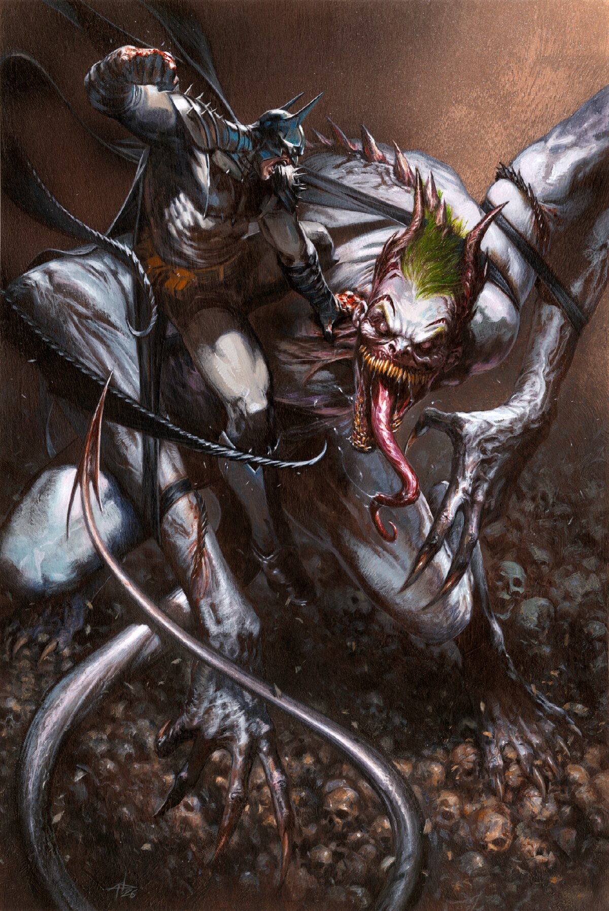  FOC30052026091 | ABSOLUTE BATMAN @15 Fourth Printing Cvr B Gabriele DellOtto Foil Var PRE ORDER [FOC 3005] | DC  