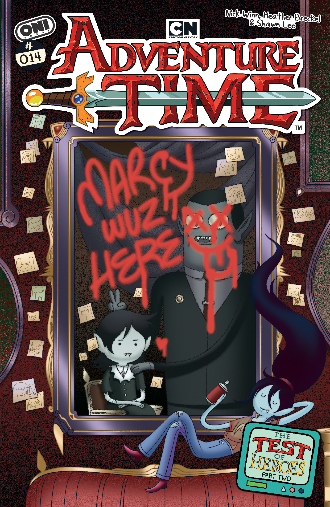  FOC23052026154 | ADVENTURE TIME (2025) @14 CVR A NICK WINN PRE ORDER [FOC 2305] | LUNAR  