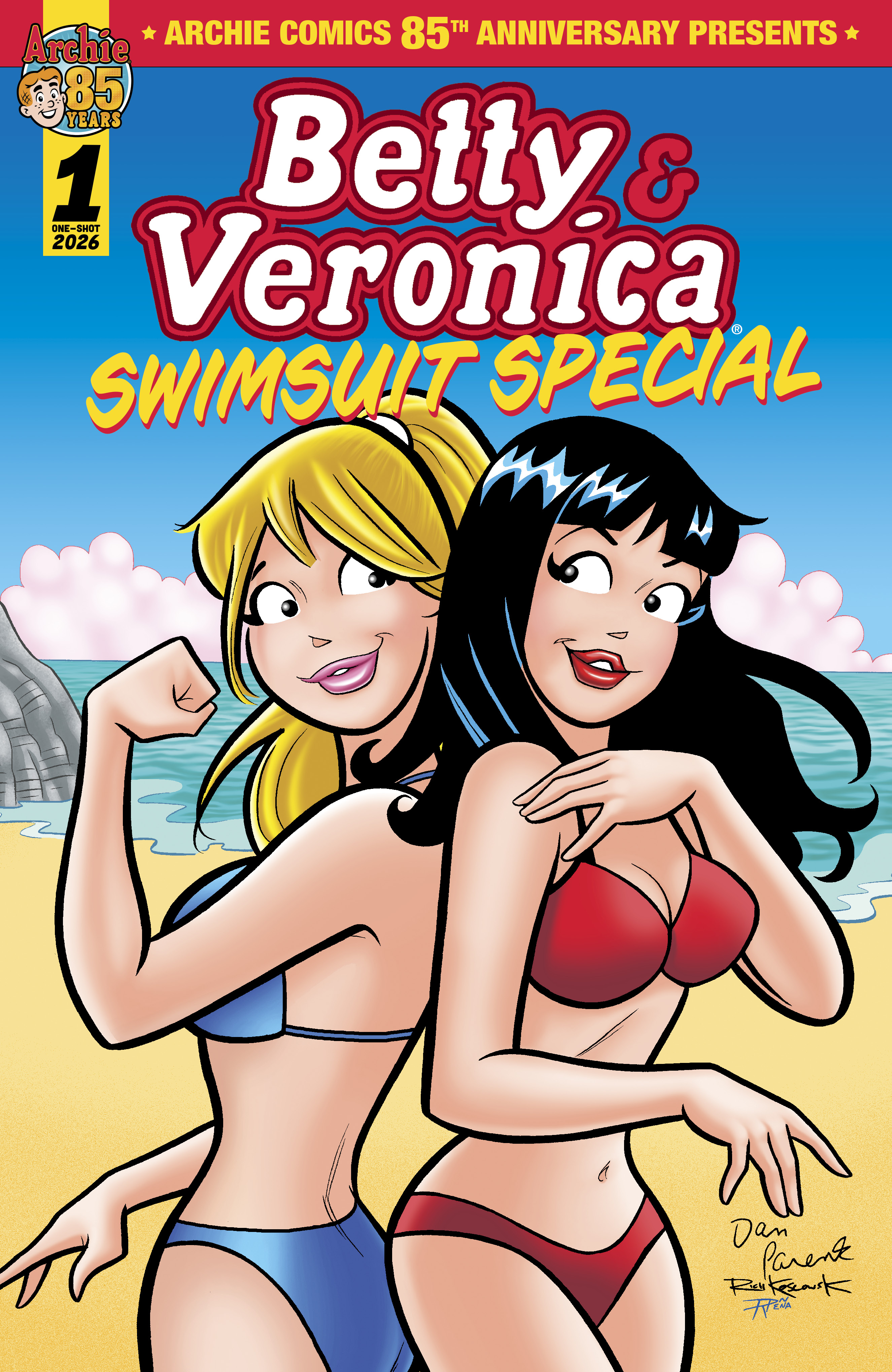  FOC13062026001 | ARCHIE COMICS 85TH ANNIVERSARY PRESENTS BETTY & VERONICA SWIMSUIT SPECIAL (ONE SHOT) CVR A DAN DECARLO RICH KOSLOWSKI PRE ORDER [FOC 1306] | LUNAR  