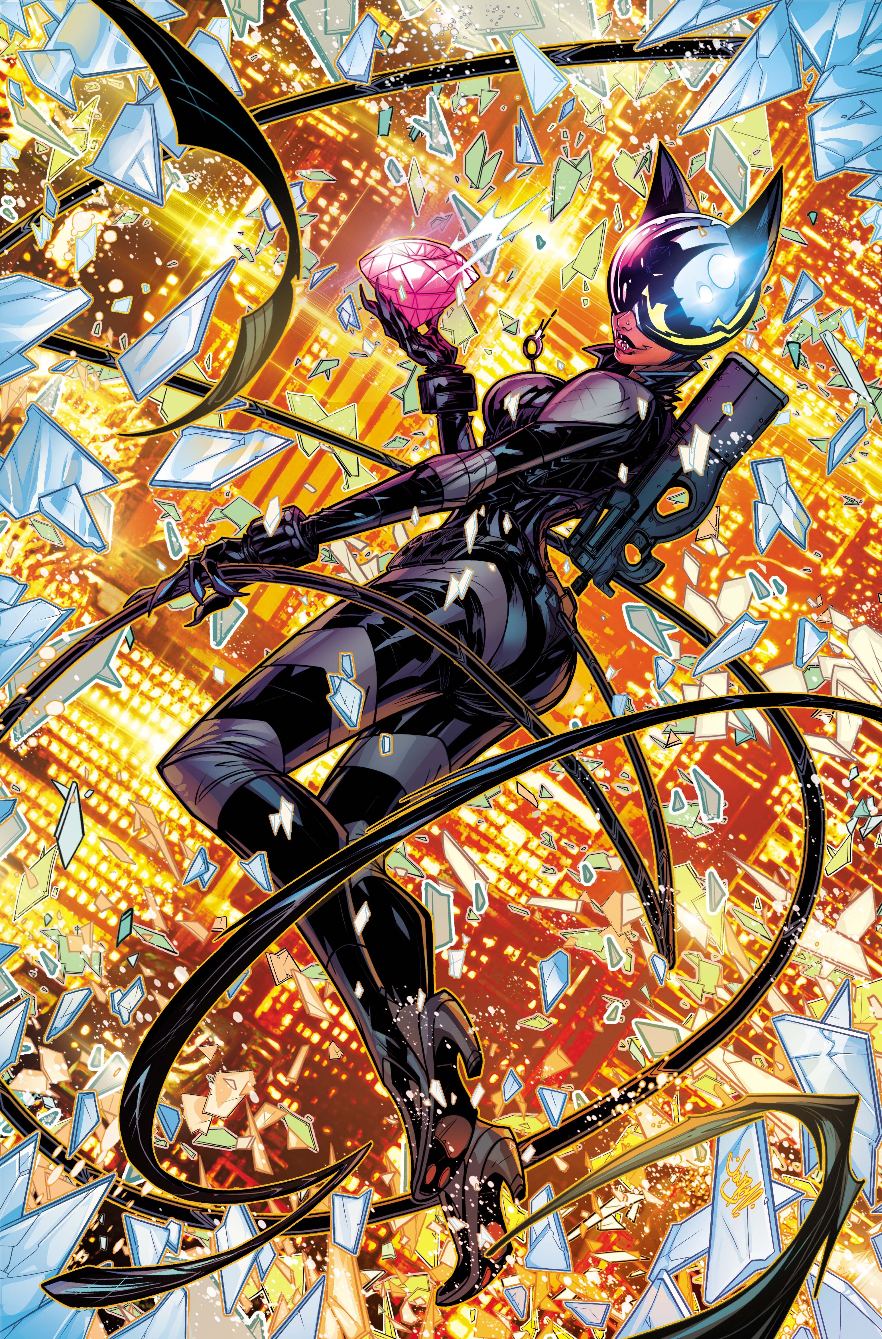  FOC13062026014 | ABSOLUTE CATWOMAN @2 (OF 6) CVR D JONBOY MEYERS CARD STOCK VAR PRE ORDER [FOC 1306] | DC  