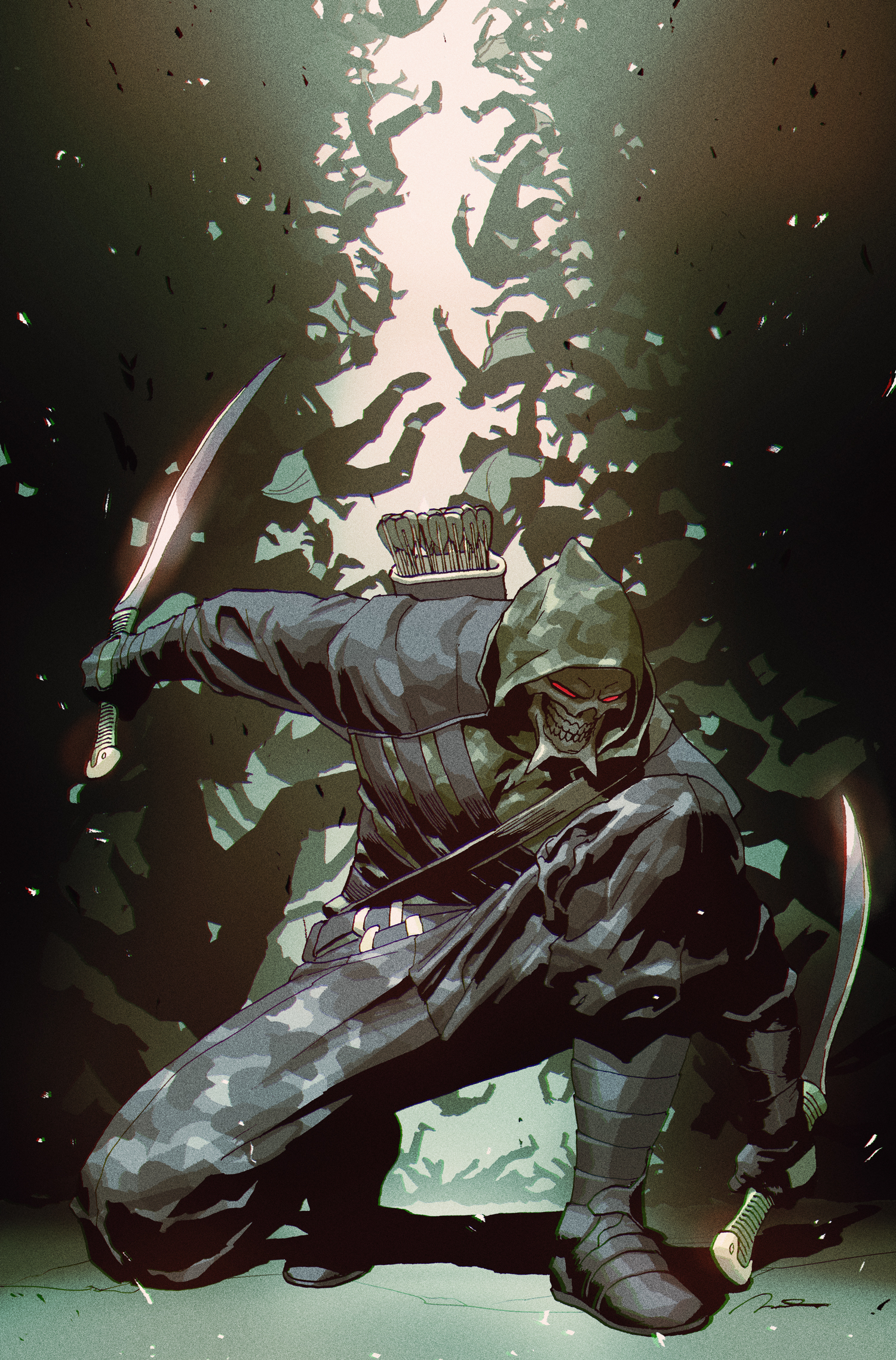 FOC20062026014 | ABSOLUTE GREEN ARROW @3 (OF 6) CVR B GERALD PAREL CARD STOCK VAR PRE ORDER [FOC 2006] | DC  