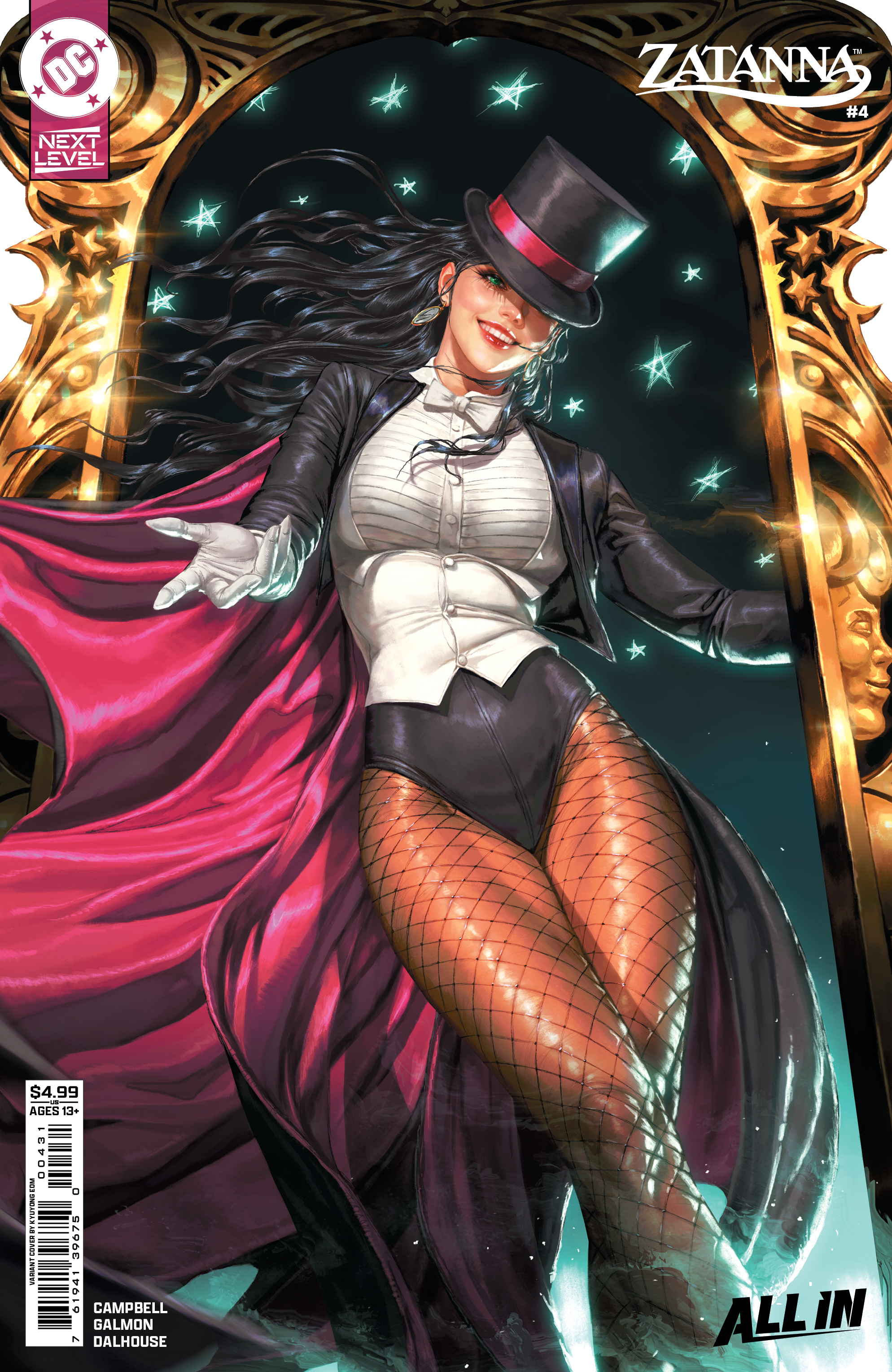  76194139675000431 | ZATANNA (2026) @4 COVER C KYUYONG EOM CARD STOCK VARIANT | DC  