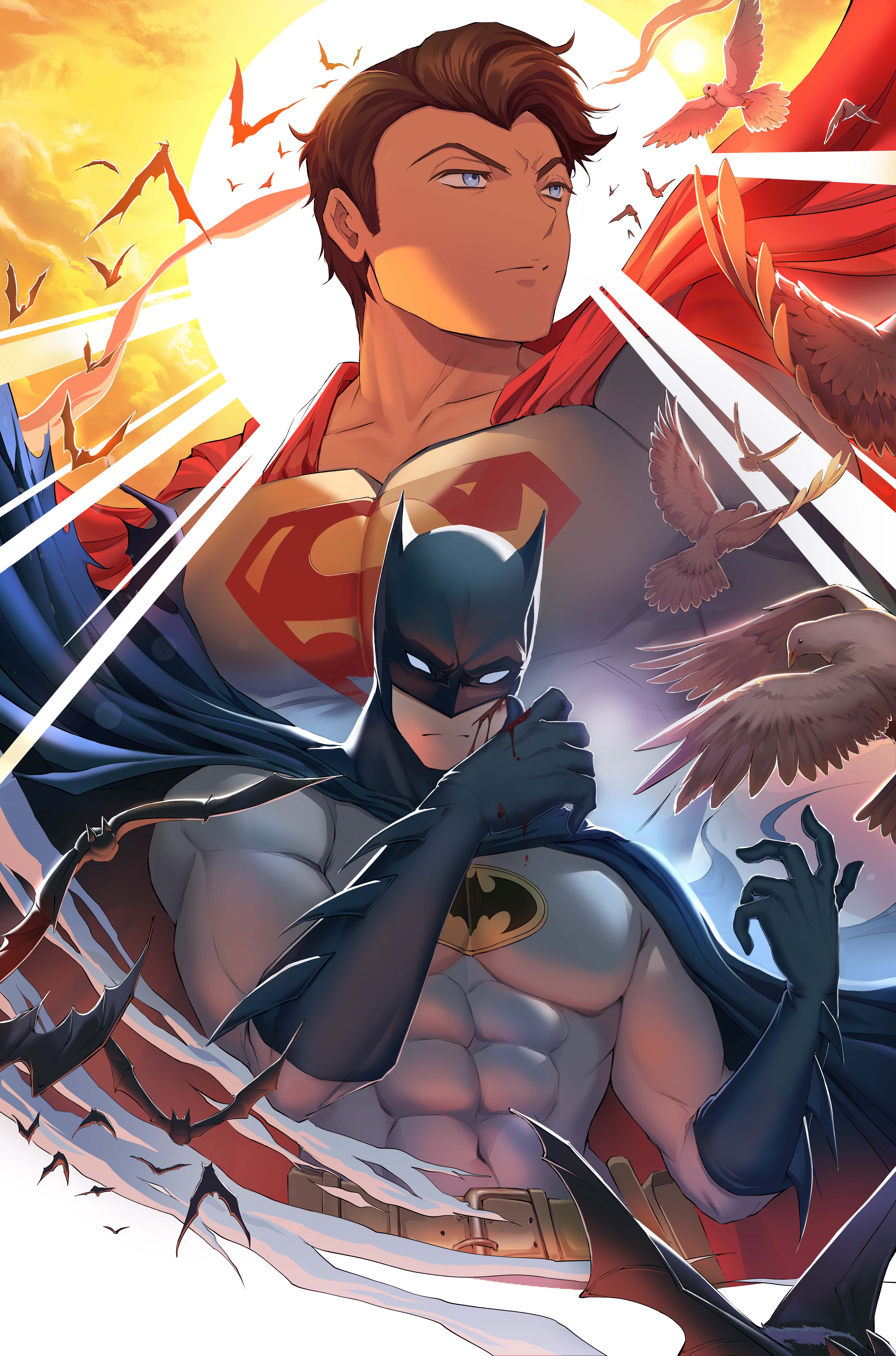  FOC20062026051 | BATMAN SUPERMAN WORLDS FINEST @53 CVR B RACHTA LIN CARD STOCK VAR PRE ORDER [FOC 2006] | DC  