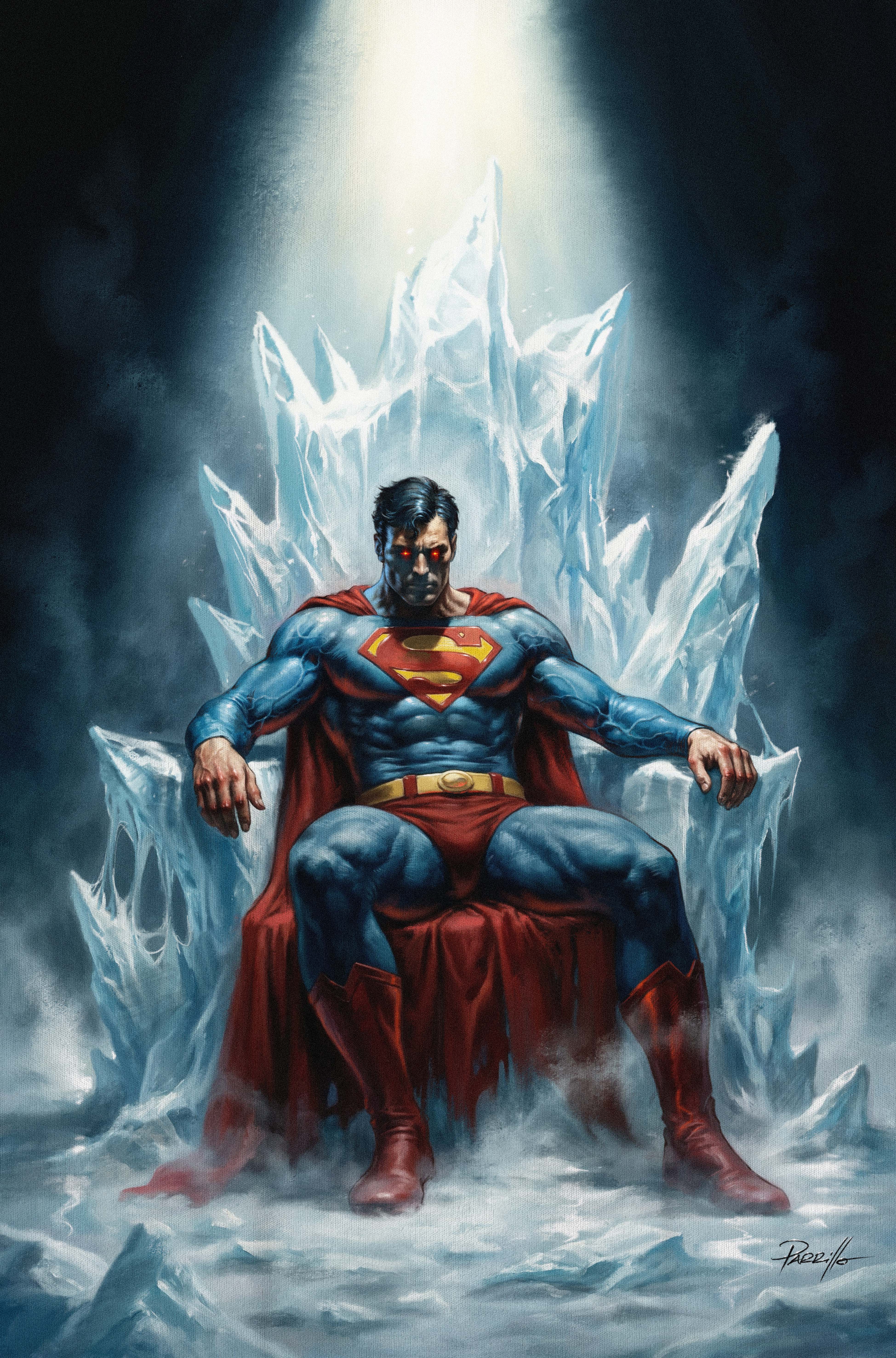  FOC06062026043 | ADVENTURES OF SUPERMAN BOOK OF EL @10 (OF 12) CVR B LUCIO PARRILLO CARD STOCK VAR PRE ORDER [FOC 0606] | DC  
