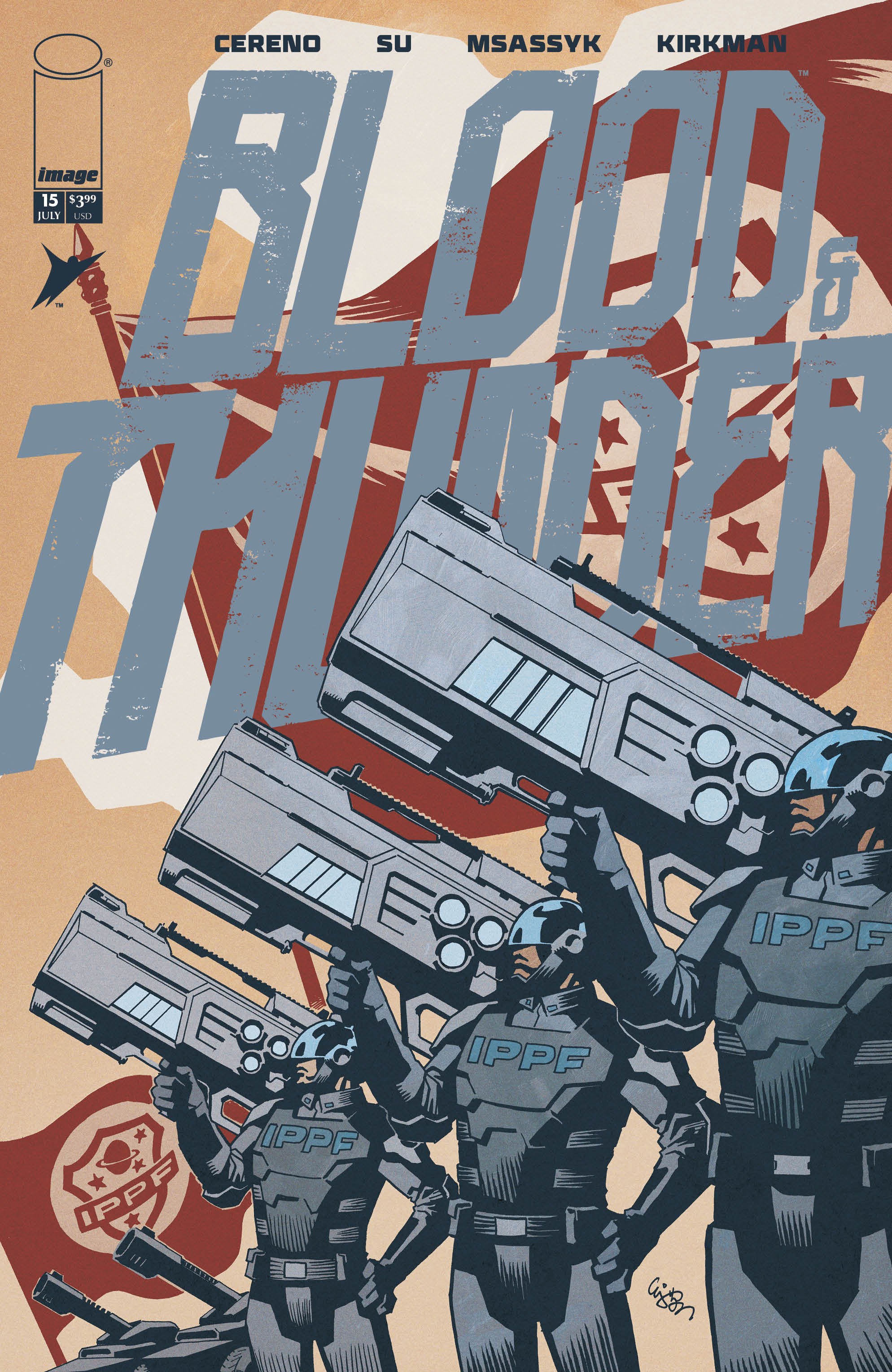  FOC13062026084 | BLOOD & THUNDER @15 CVR A EJ SU & DEE CUNNIFFE PRE ORDER [FOC 1306] | IMAGE  