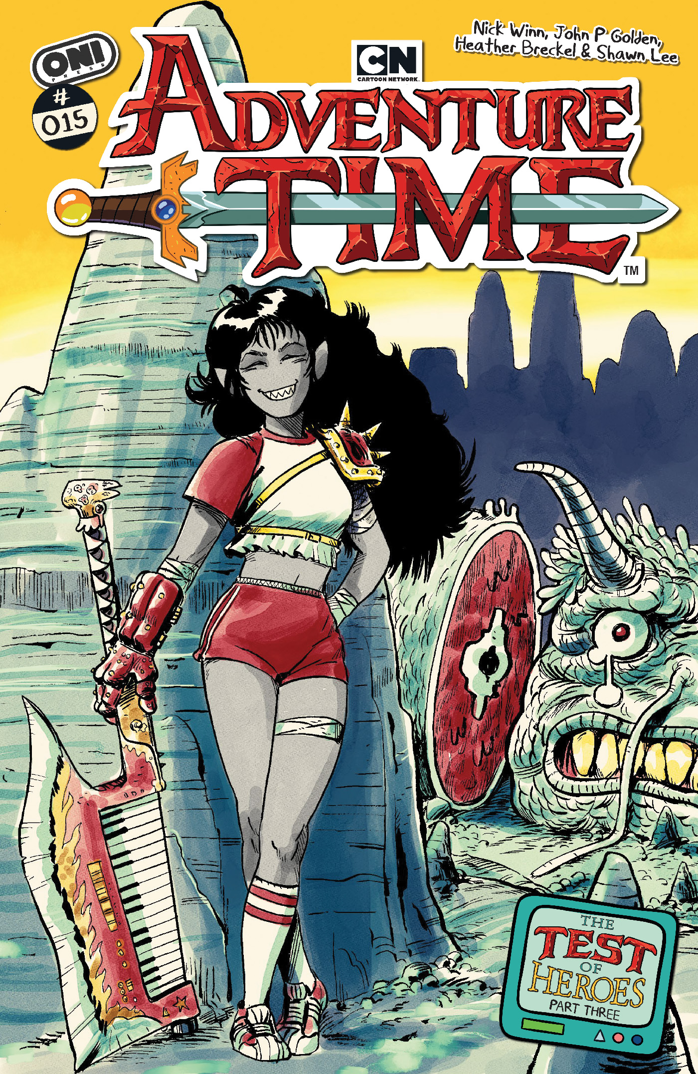  FOC20062026143 | ADVENTURE TIME (2025) @15 CVR B JOHN P GOLDEN VAR PRE ORDER [FOC 2006] | LUNAR  