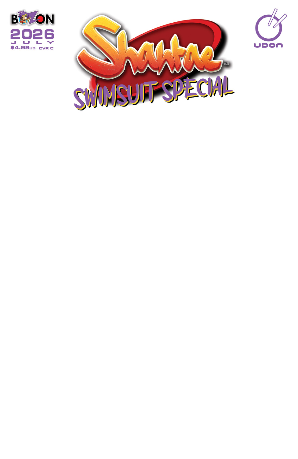  FOC30052026492 | 2026 SHANTAE SWIMSUIT SPECIAL @1 (ONE SHOT) CVR C BLANK SKETCH VAR PRE ORDER [FOC 3005] | LUNAR  