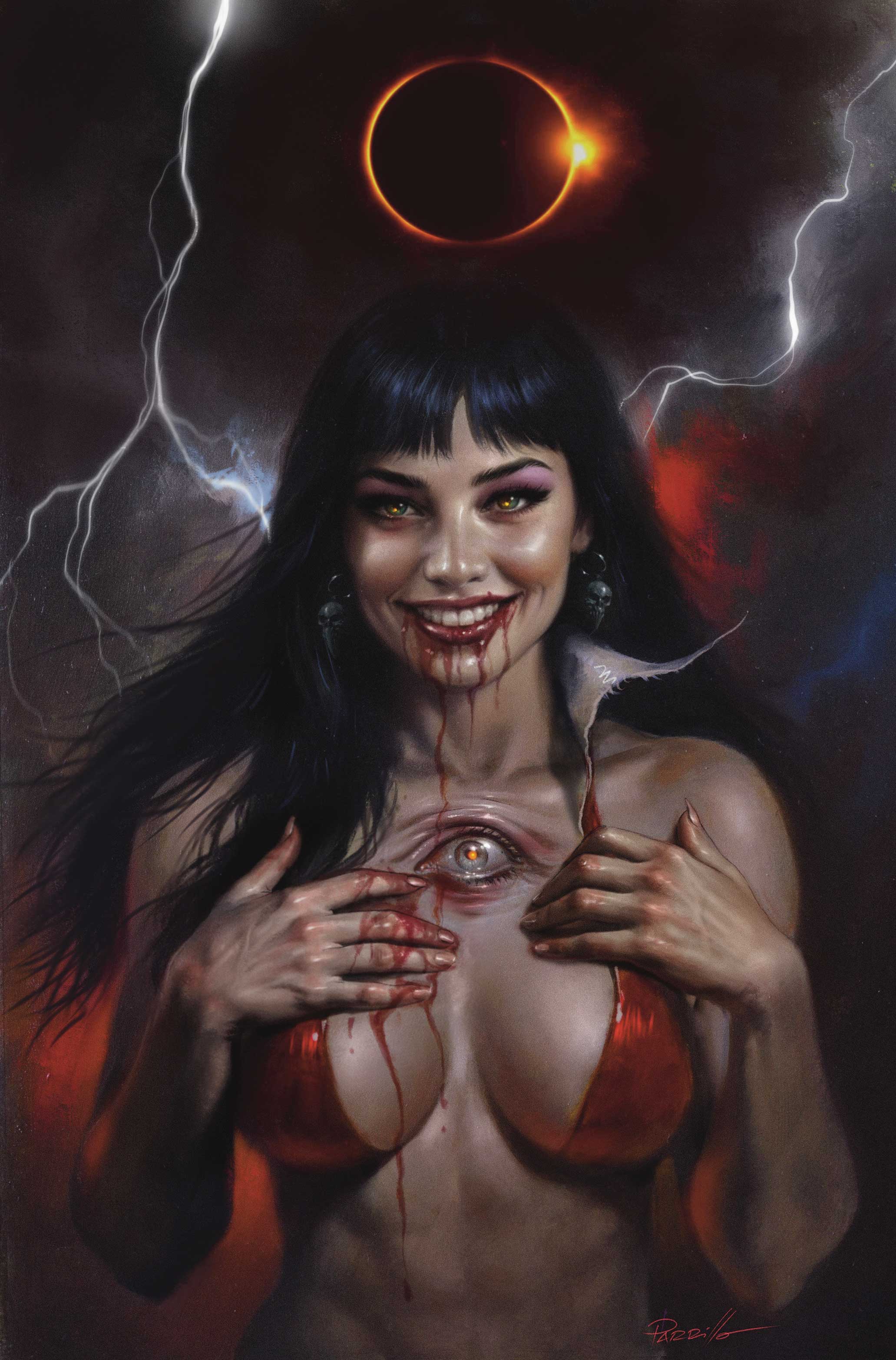 Vampirella Volume 8 #4 (Cover K Lucio Parrillo Full Art Variant) (find on eBay)