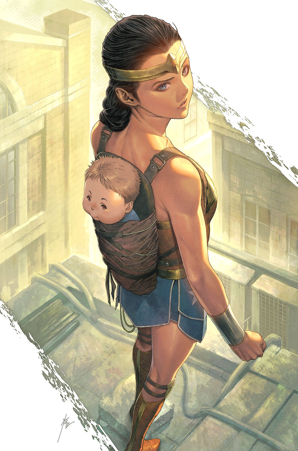  FOC26072025015 | WONDER WOMAN @24 CVR C HOMARE CARD STOCK VAR PRE ORDER [FOC 2607] | DC  