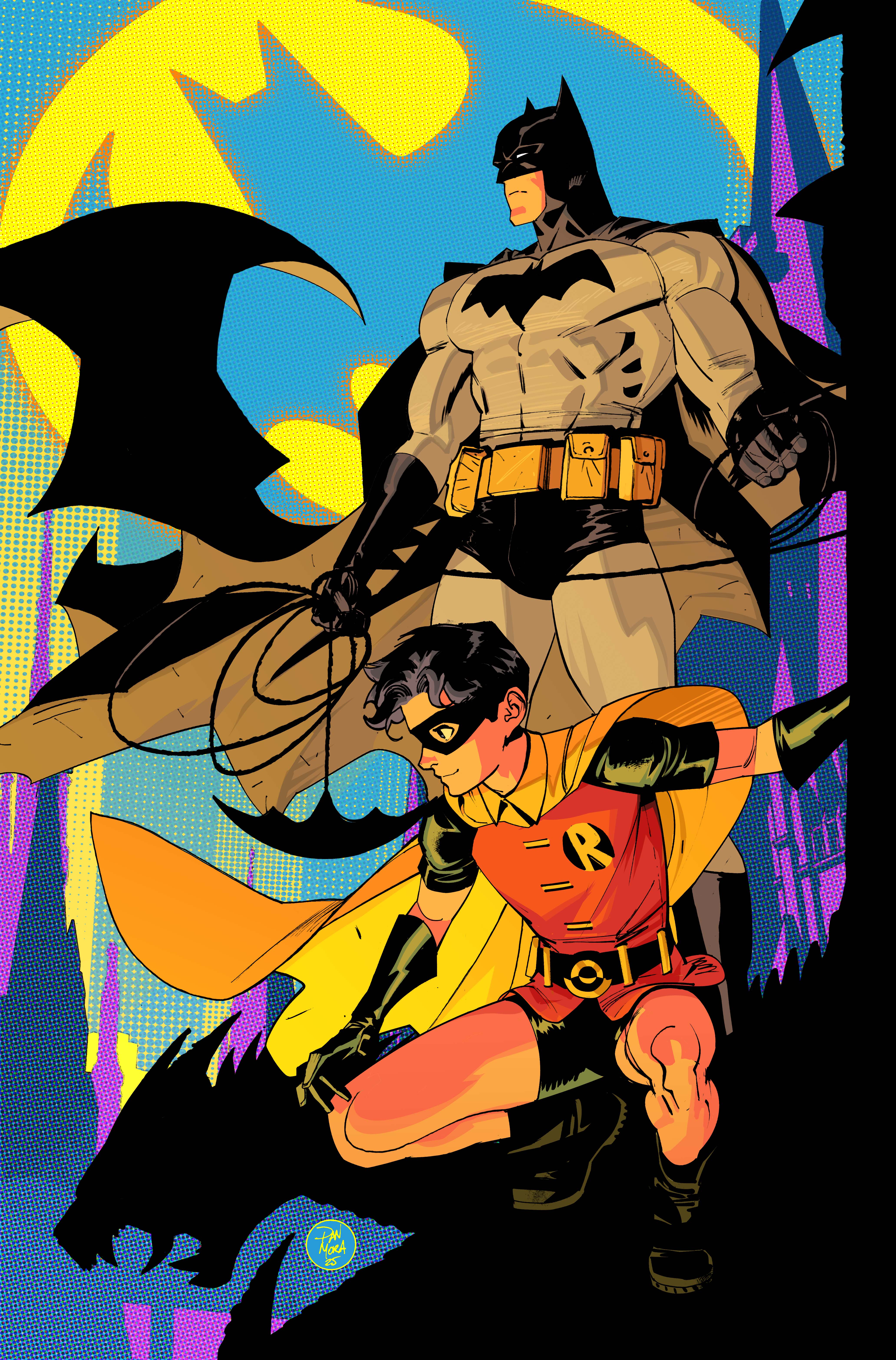  FOC26072025042 | BATMAN & ROBIN YEAR ONE @10 (OF 12) CVR B DAN MORA CARD STOCK VAR PRE ORDER [FOC 2607] | DC  
