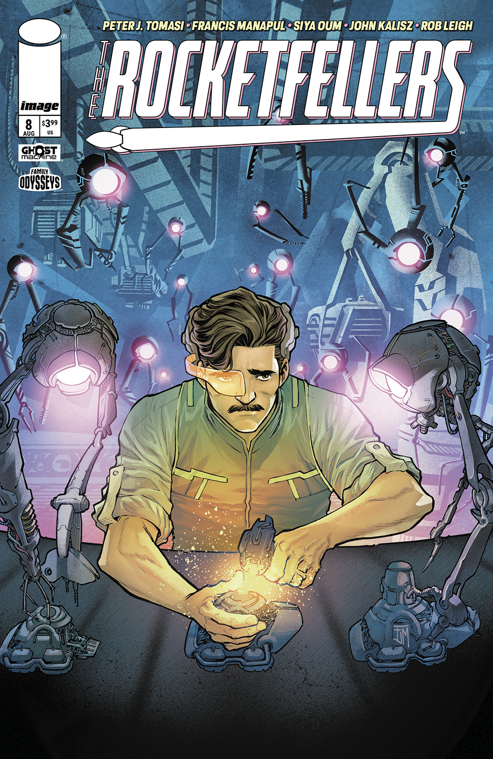  FOC9082025072 | ROCKETFELLERS @8 CVR A FRANCIS MANAPUL PRE ORDER [FOC 0908] | IMAGE  