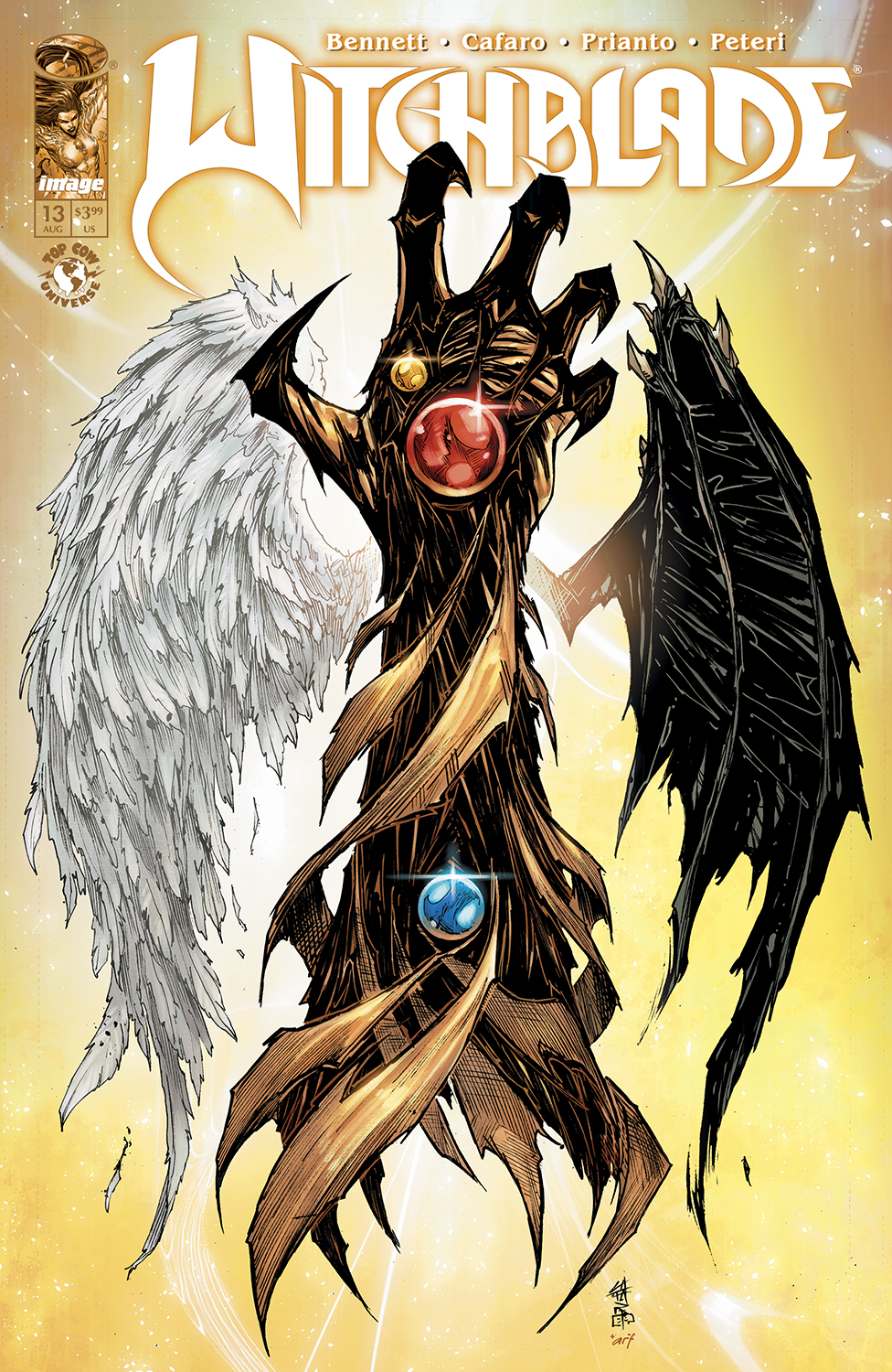  FOC26072025072 | WITCHBLADE @13 CVR A GIUSEPPE CAFARO & ARIF PRIANTO PRE ORDER [FOC 2607] | IMAGE  
