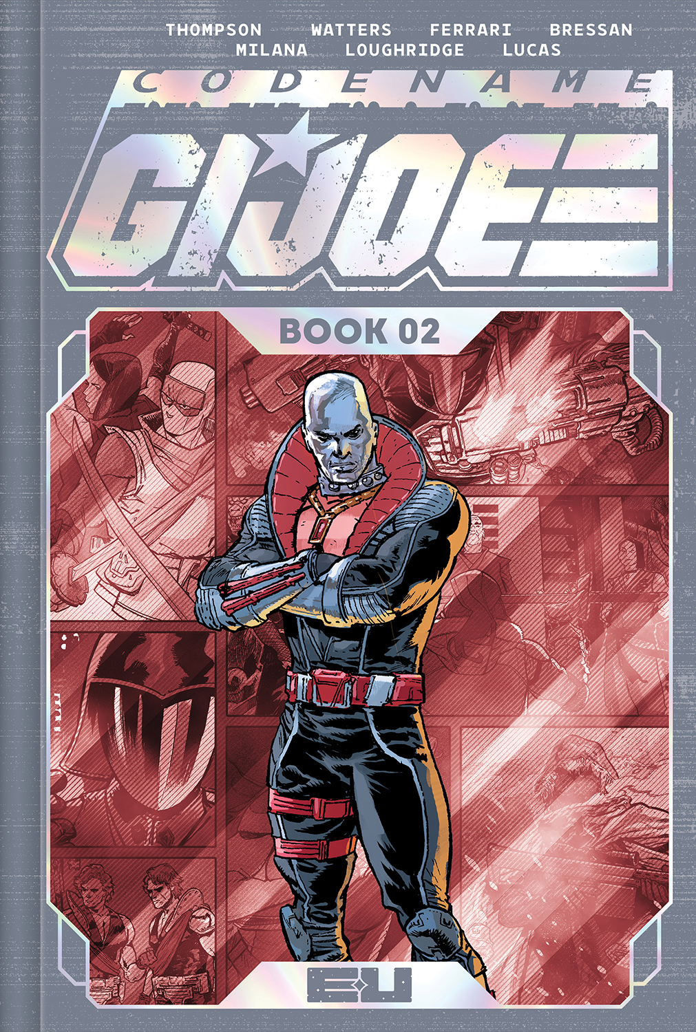  0625IM426 | CODENAME GI JOE DLX EDITION HC BOOK 02 DIRECT MARKET EXCLUSIVE ANDREI BRESSAN & ADRIANO LUCAS SPOT FOIL COVER | IMAGE  