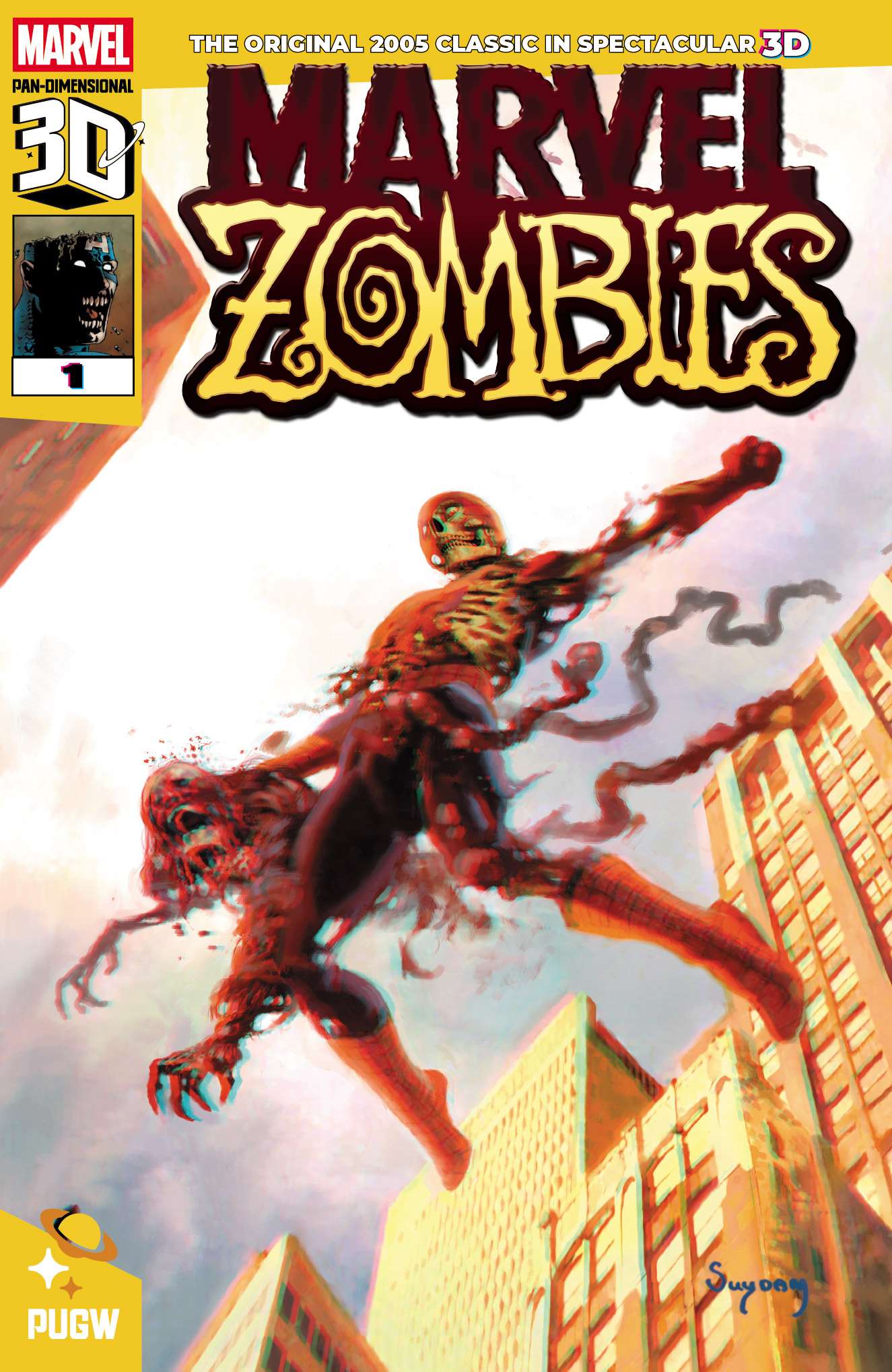 MARVEL ZOMBIES (2005) #1 PAN DIMENSIONAL 3D EDITION - PRE ORDER [FOC 28.06]