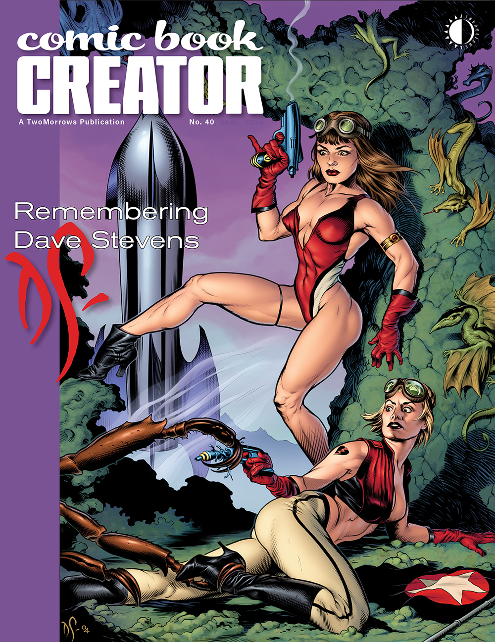COMIC BOOK CREATOR #40 REMEMBERING DAVE STEVENS - PRE ORDER [FOC 28.06]