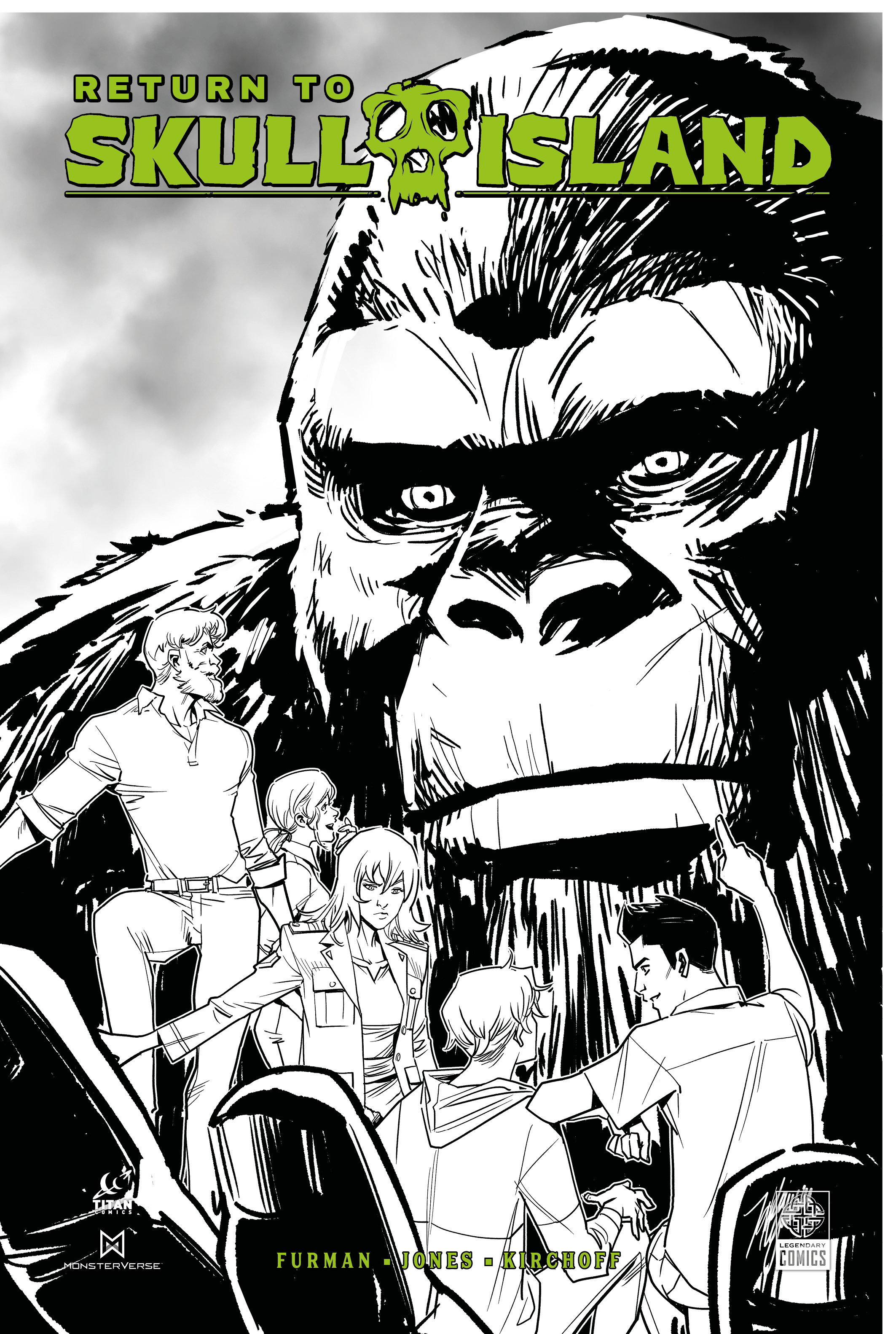  FOC9082025192 | RETURN TO SKULL ISLAND @3 (OF 4) CVR D TAKESHI MIYAZAWA INKS VAR PRE ORDER [FOC 0908] | TITAN  