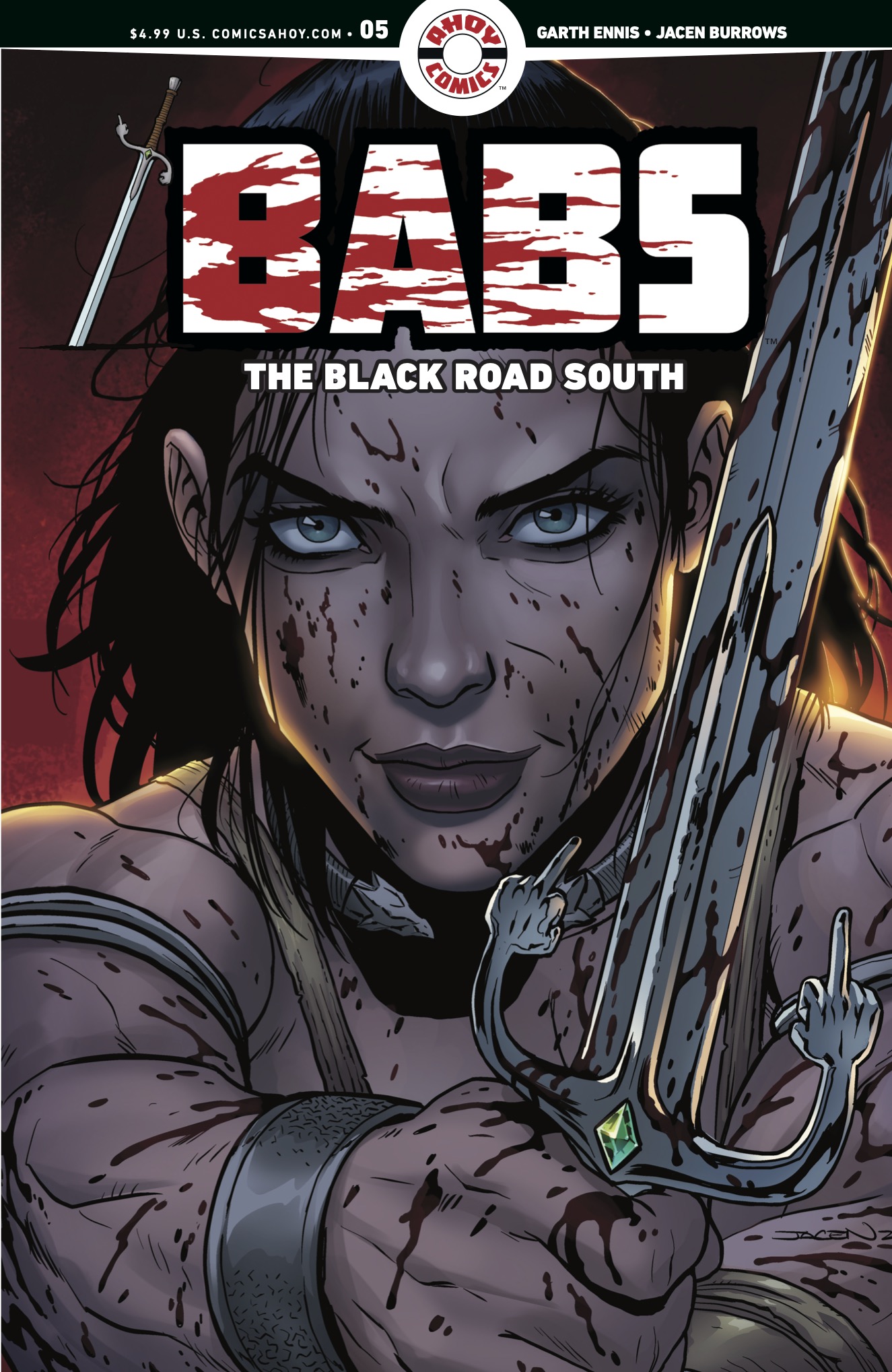  FOC15082026189 | BABS THE BLACK ROAD SOUTH @5 (OF 6) CVR A JACEN BURROWS PRE ORDER [FOC 1508] | LUNAR  