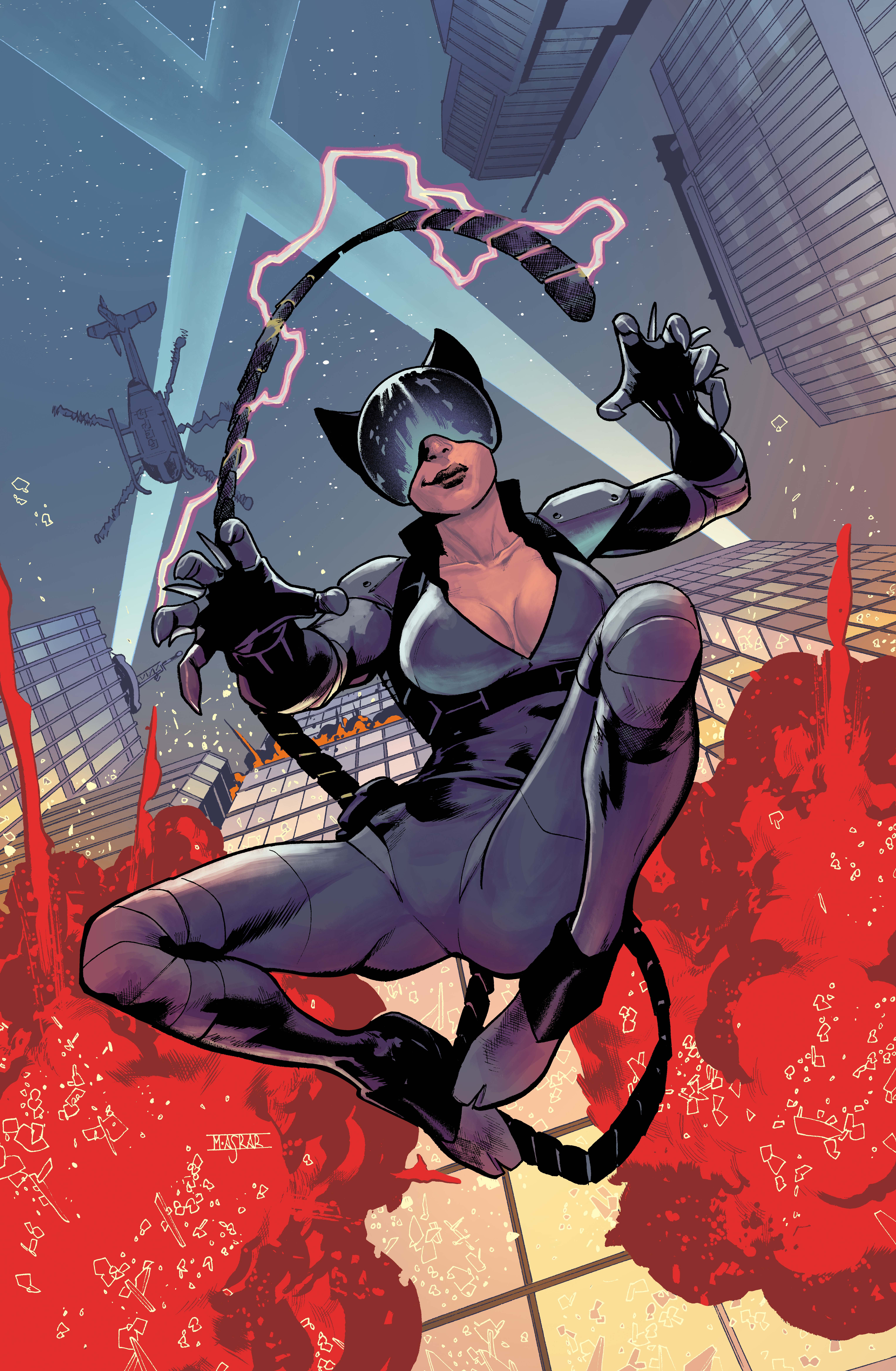  FOC18072026022 | ABSOLUTE CATWOMAN @3 (OF 6) CVR C MAHMUD ASRAR CARD STOCK VAR PRE ORDER [FOC 1807] | DC  