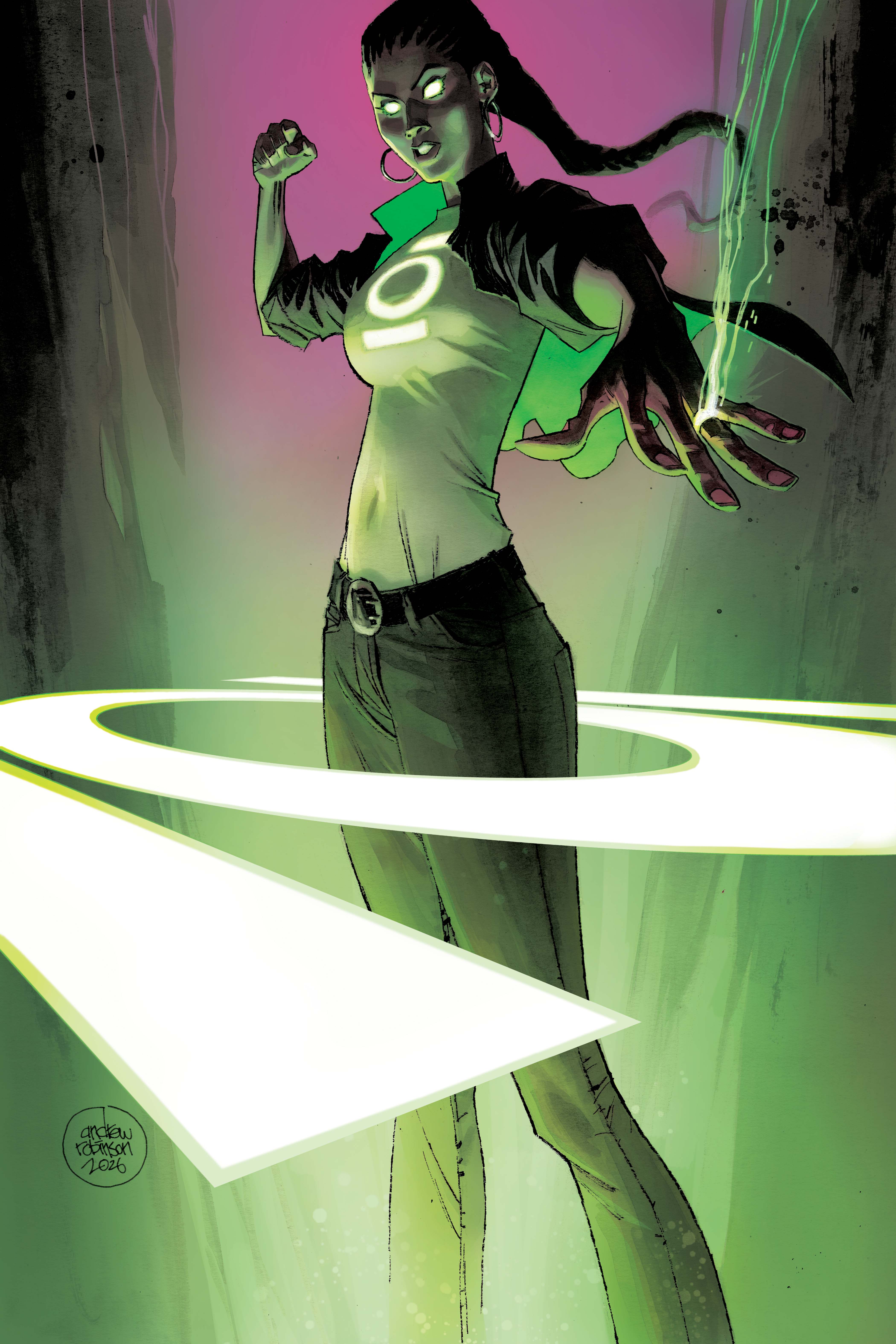  FOC11072026010 | ABSOLUTE GREEN LANTERN @17 CVR B ANDREW ROBINSON CARD STOCK VAR PRE ORDER [FOC 1107] | DC  