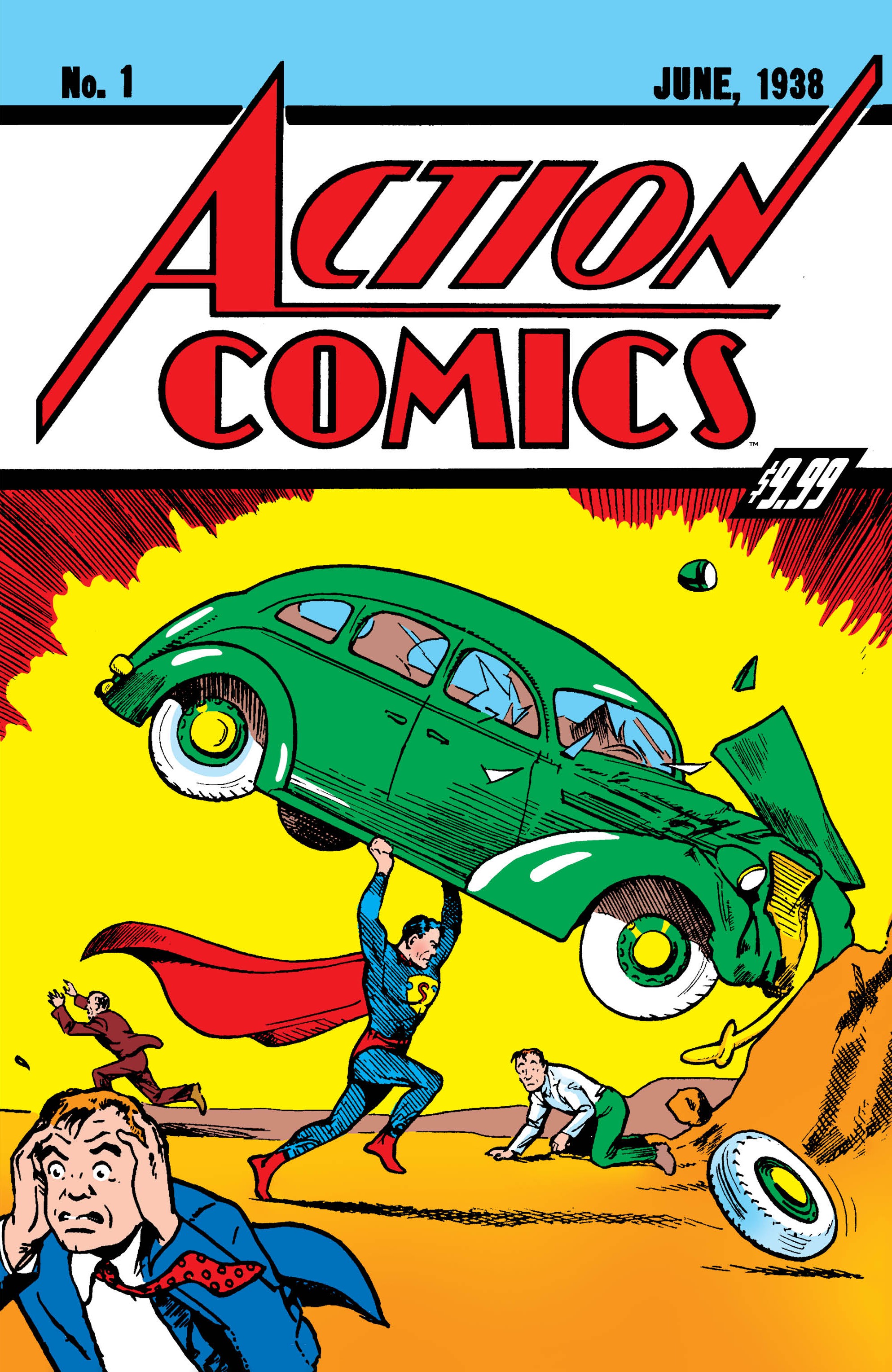  FOC1082026066 | ACTION COMICS @1 FACSIMILE EDITION CVR C JOE SHUSTER FOIL VAR (2026) PRE ORDER [FOC 0108] | DC  