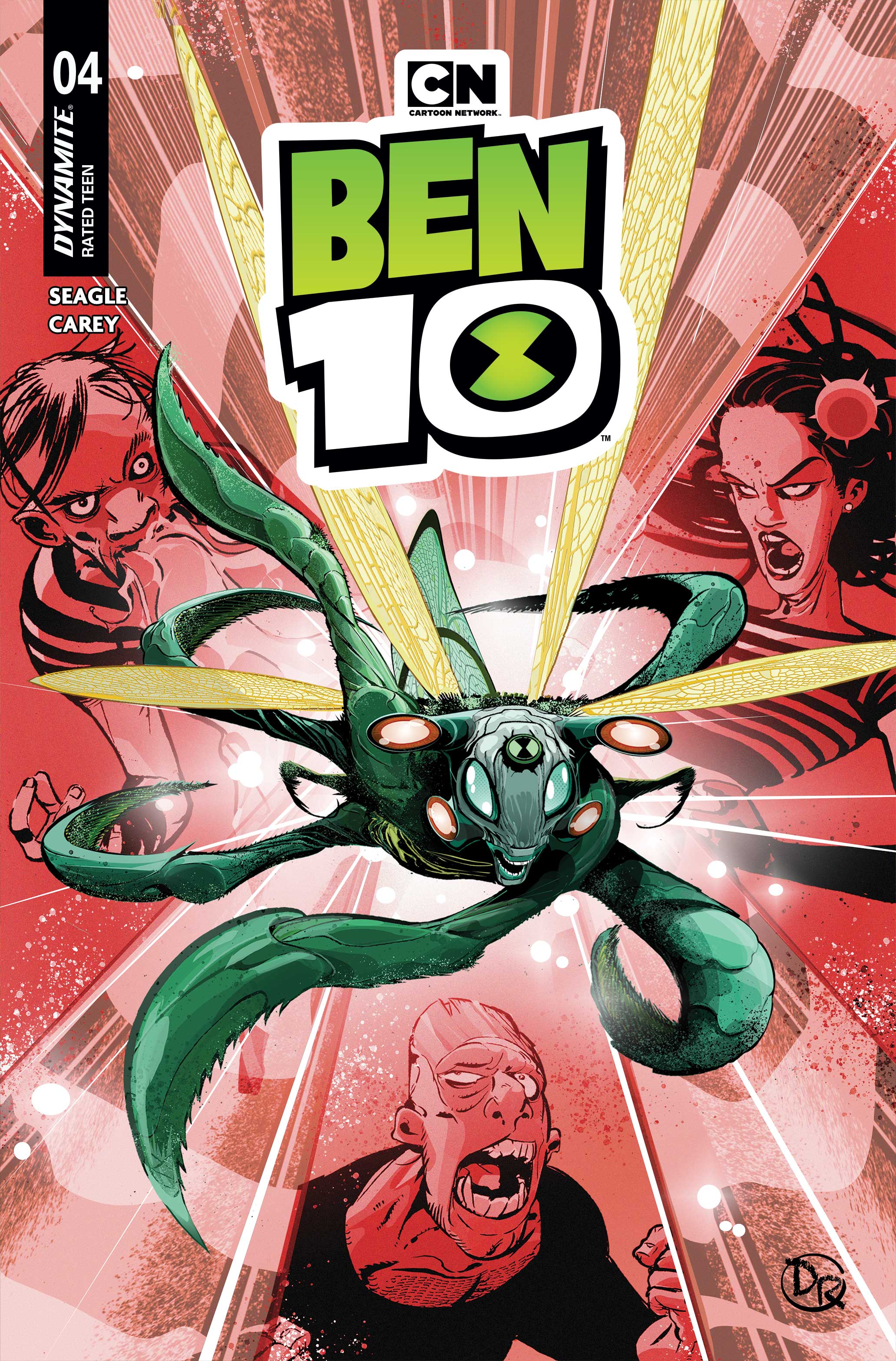  72513036343504021 | BEN 10 @4 COVER B DUNCAN ROULEAU VARIANT | DYNAMITE  
