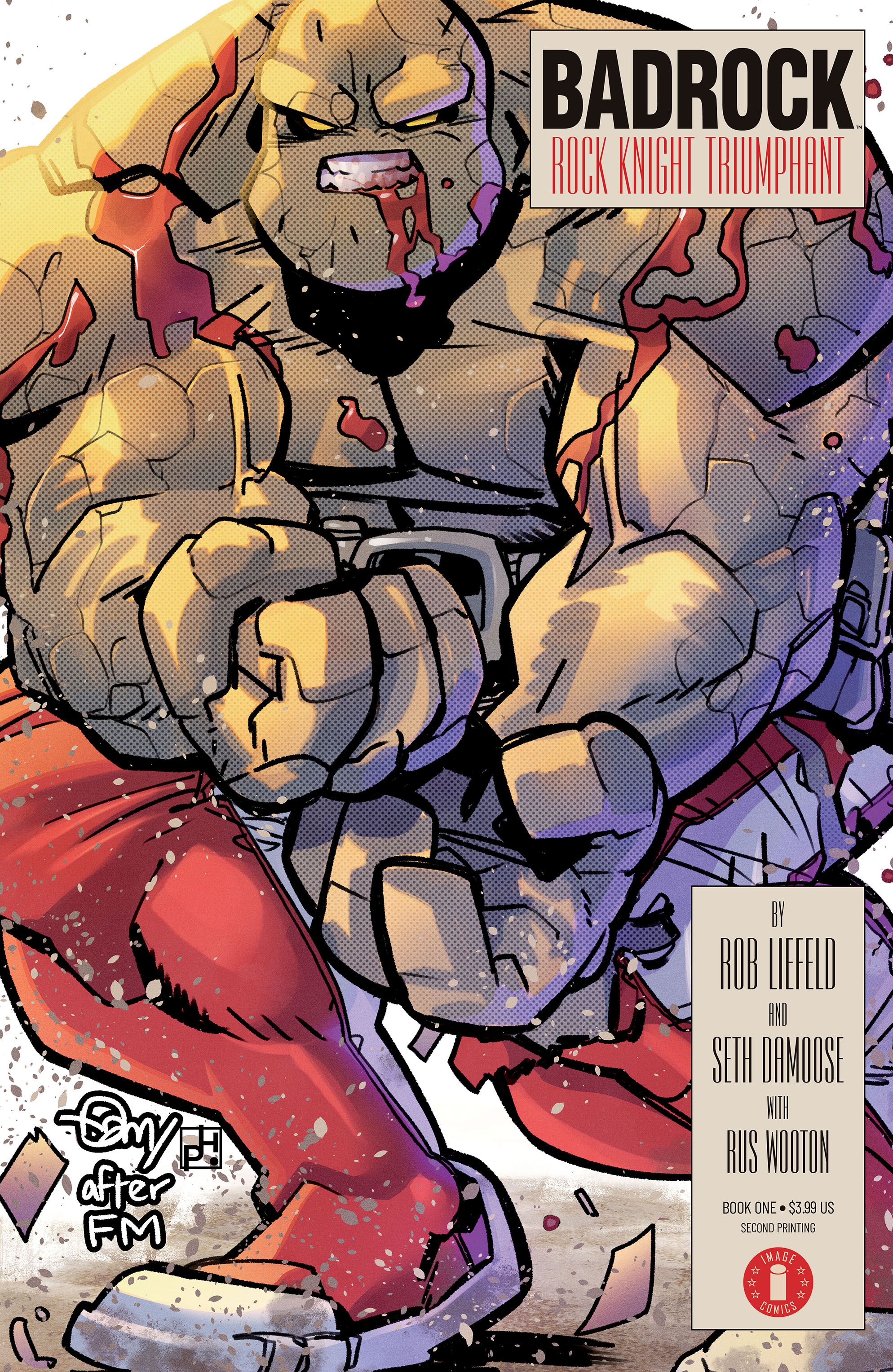  FOC25072026123 | BADROCK @1 2ND PTG PRE ORDER [FOC 2507] | IMAGE  