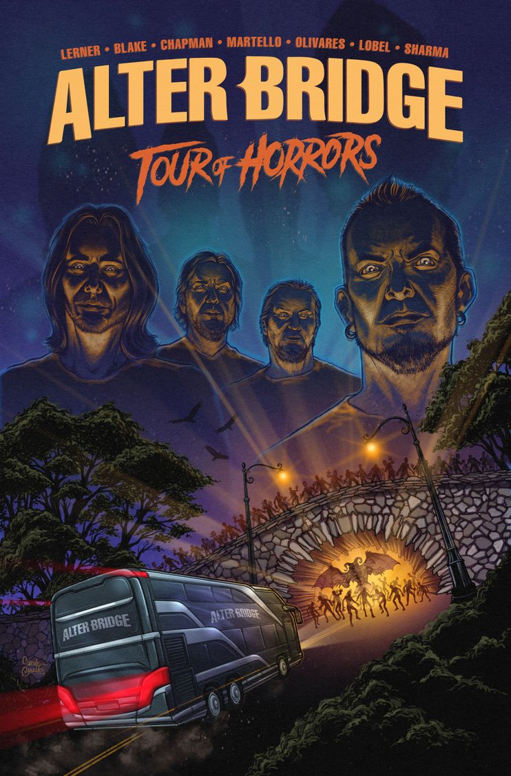  FOC27062026311 | ALTER BRIDGE HC TOUR OF HORRORS PRE ORDER [FOC 2706] | LUNAR  