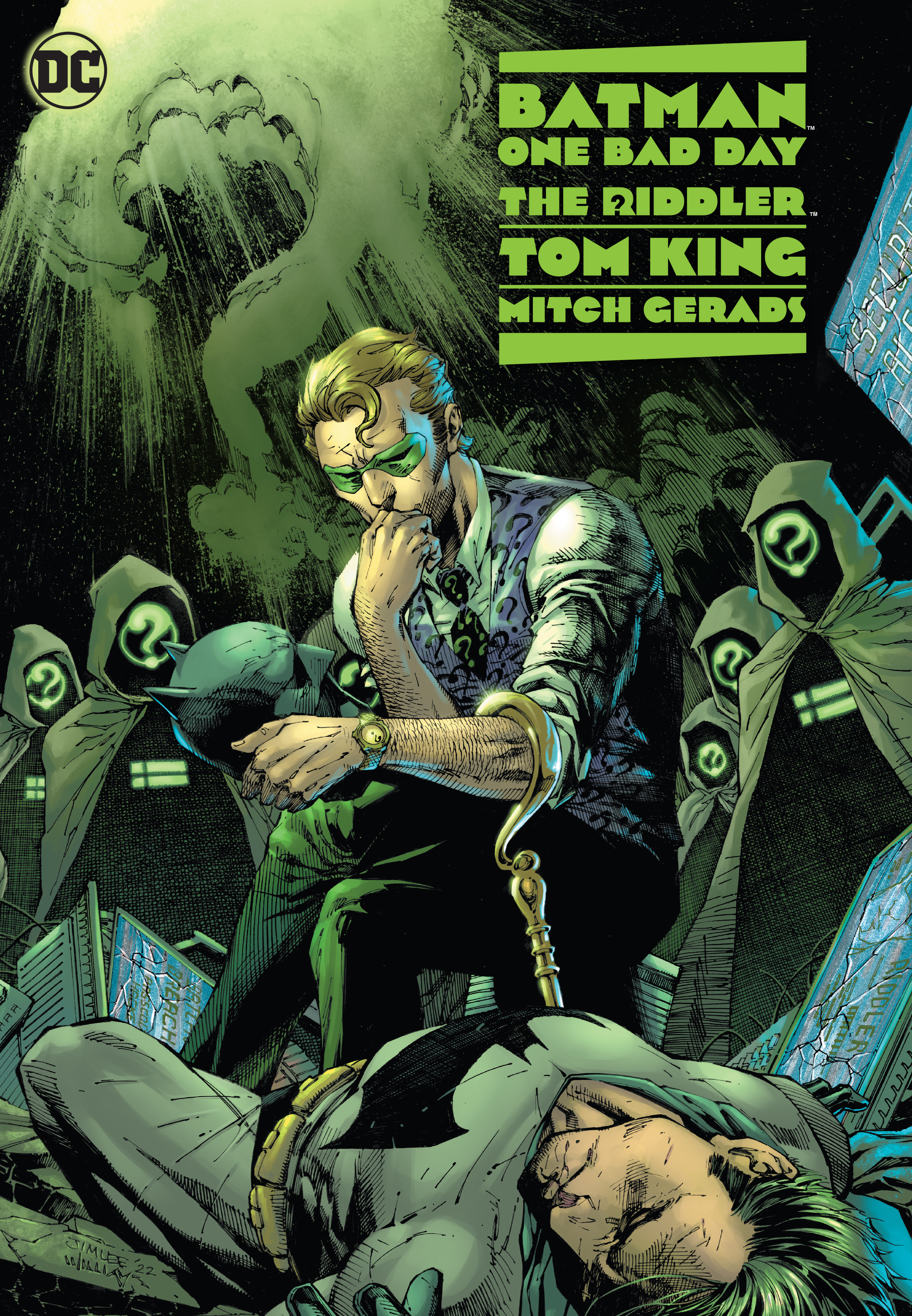  9781799504627 | BATMAN DAY 2024 BATMAN ONE BAD DAY THE RIDDLER HC VARIANT DUST JACKET | DC  