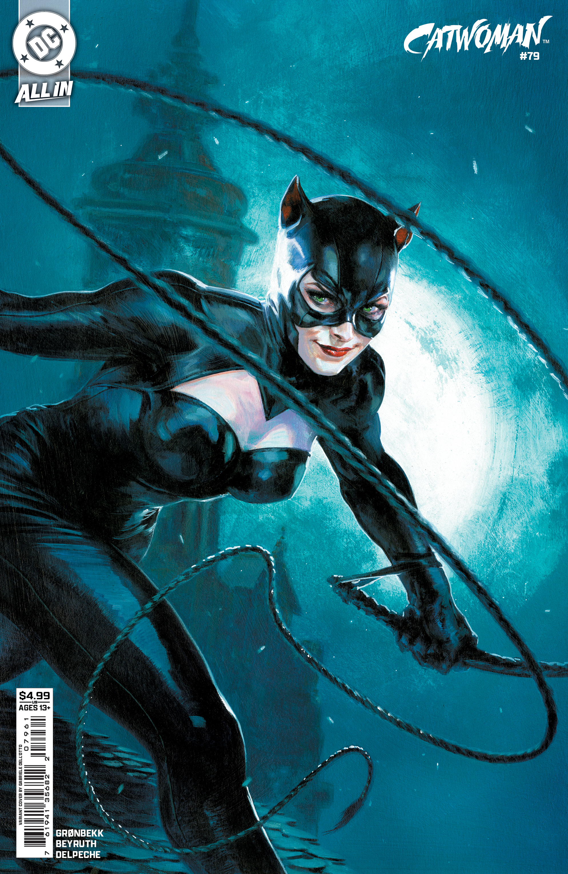  76194135682207961 | CATWOMAN @79 COVER D GABRIELE DELL OTTO GOTHAM CARD STOCK VARIANT | DC  