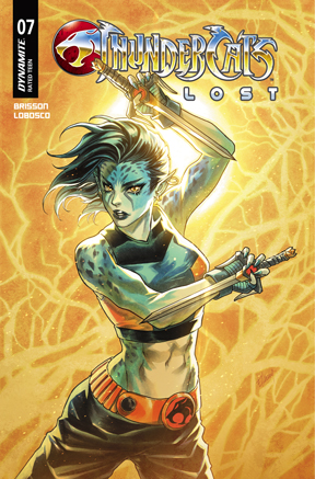  FOC13092025063 | THUNDERCATS LOST @7 CVR B ELLERY SANTOS VAR  PRE ORDER [FOC 1309] | DYNAMITE  