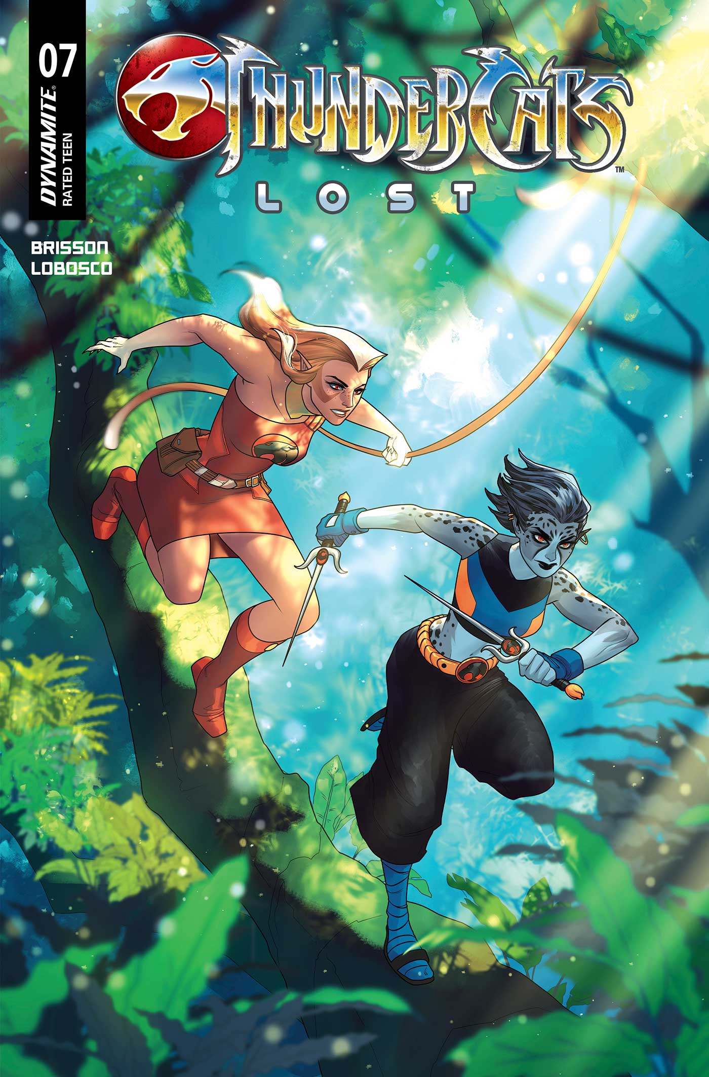  FOC13092025064 | THUNDERCATS LOST @7 CVR C MEGHAN HETRICK VAR  PRE ORDER [FOC 1309] | DYNAMITE  