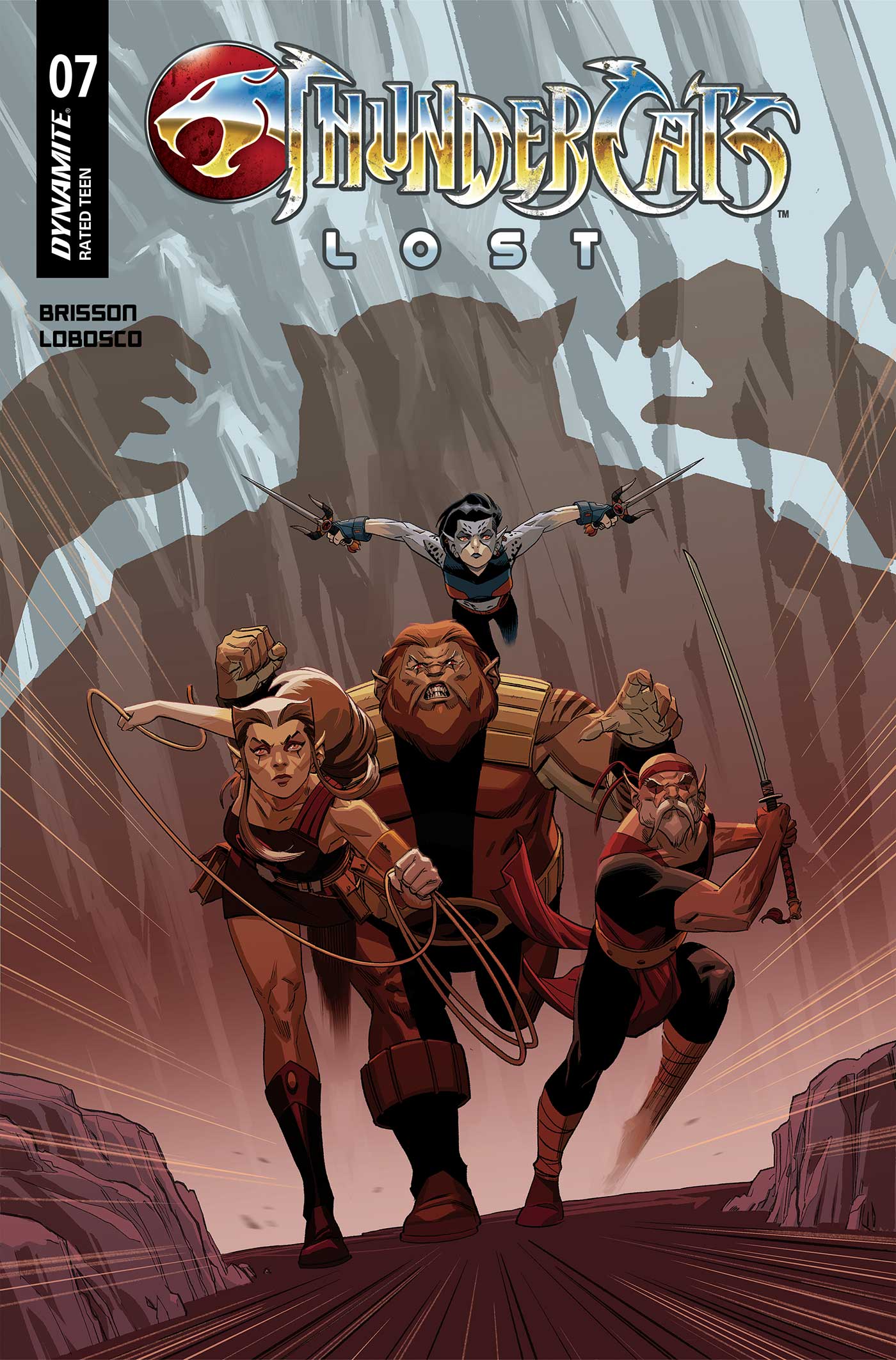  FOC13092025065 | THUNDERCATS LOST @7 CVR D MARCO FAILLA VAR  PRE ORDER [FOC 1309] | DYNAMITE  
