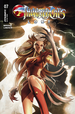  FOC13092025066 | THUNDERCATS LOST @7 CVR E SATOSHI SHIKI VAR  PRE ORDER [FOC 1309] | DYNAMITE  