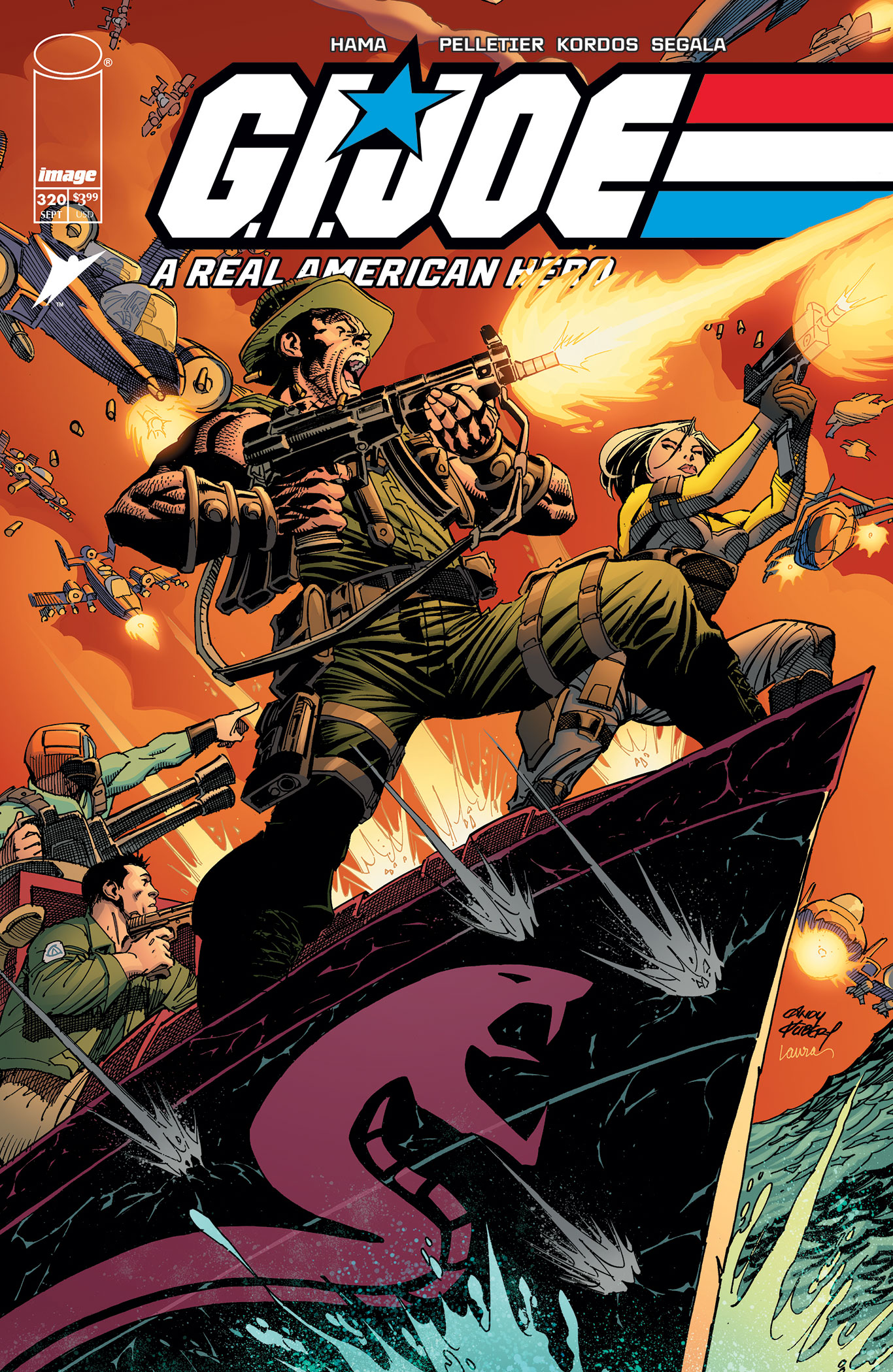  FOC9082025080 | GI JOE A REAL AMERICAN HERO @320 CVR A ANDY KUBERT & LAURA MARTIN PRE ORDER [FOC 0908] | IMAGE  