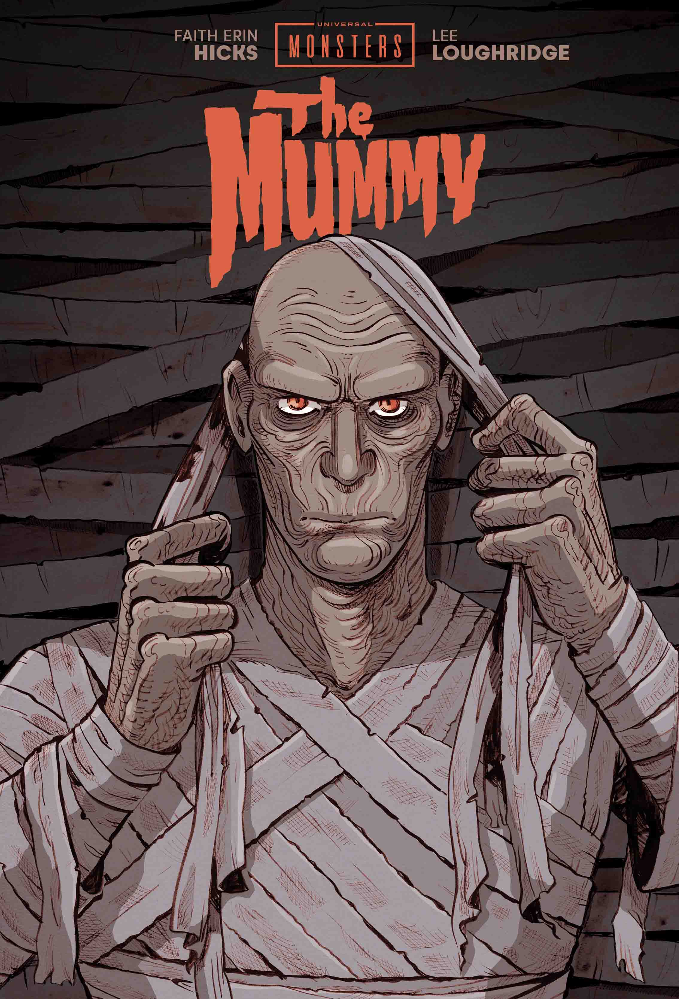  9781534332188 | UNIVERSAL MONSTERS THE MUMMY HC FAITH ERIN HICKS & LEE LOUGHRIDGE COVER | IMAGE  