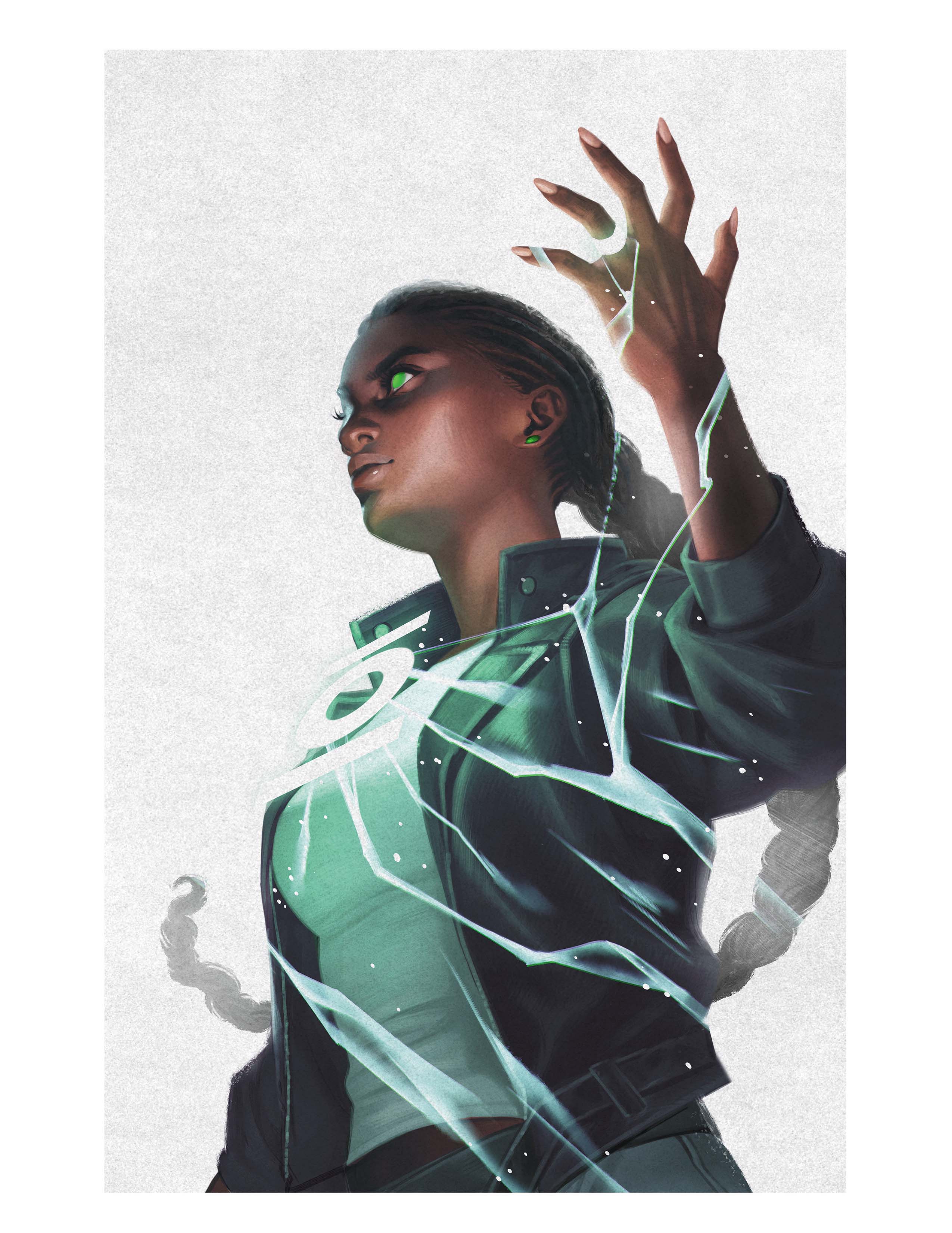  FOC8082026236 | ABSOLUTE GREEN LANTERN @18 CVR C REIKO MURAKAMI CARD STOCK VAR PRE ORDER [FOC 0808] | DC  