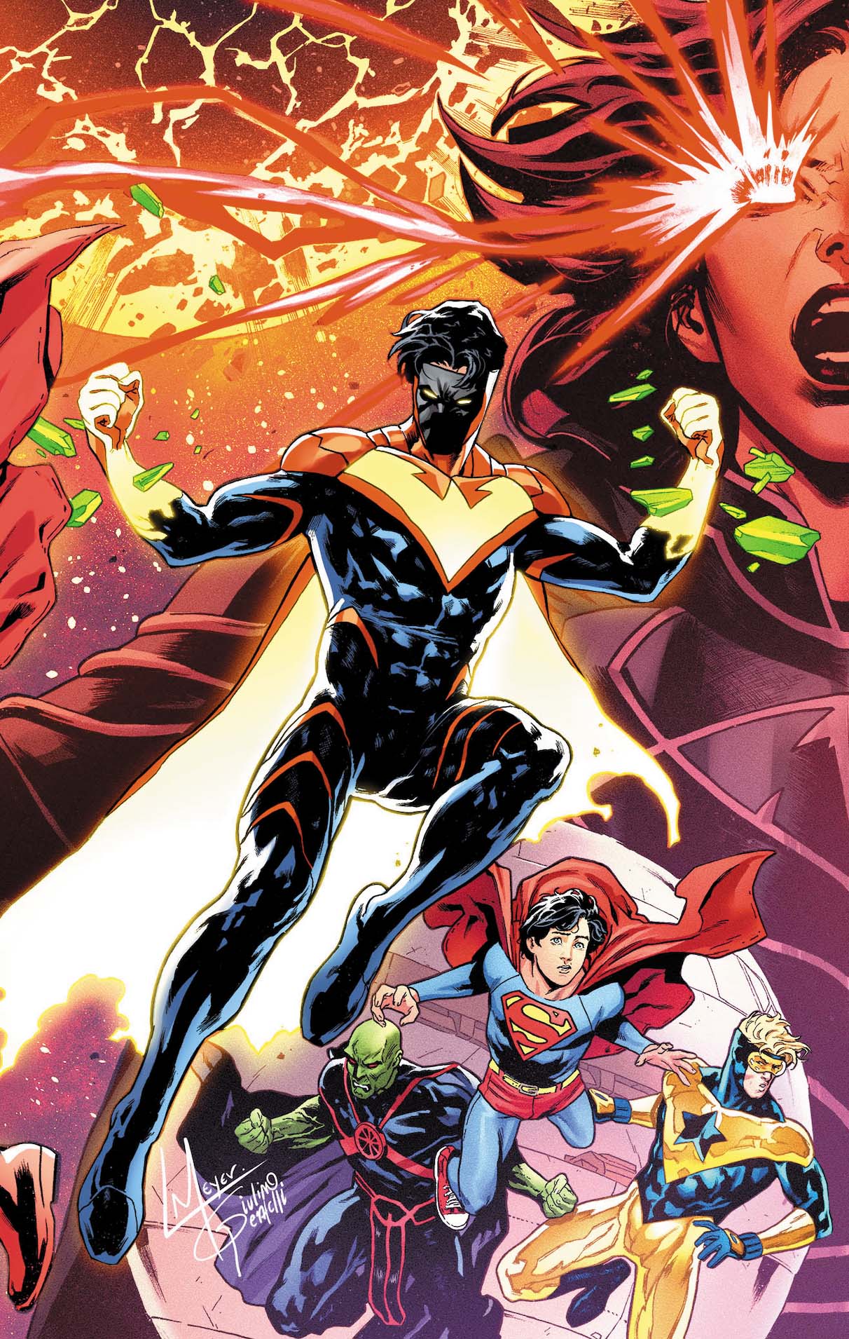  FOC15082026027 | ACTION COMICS @1102 CVR A LUCAS MEYER CONNECTING (KINGDOM OF ZOD) PRE ORDER [FOC 1508] | DC  