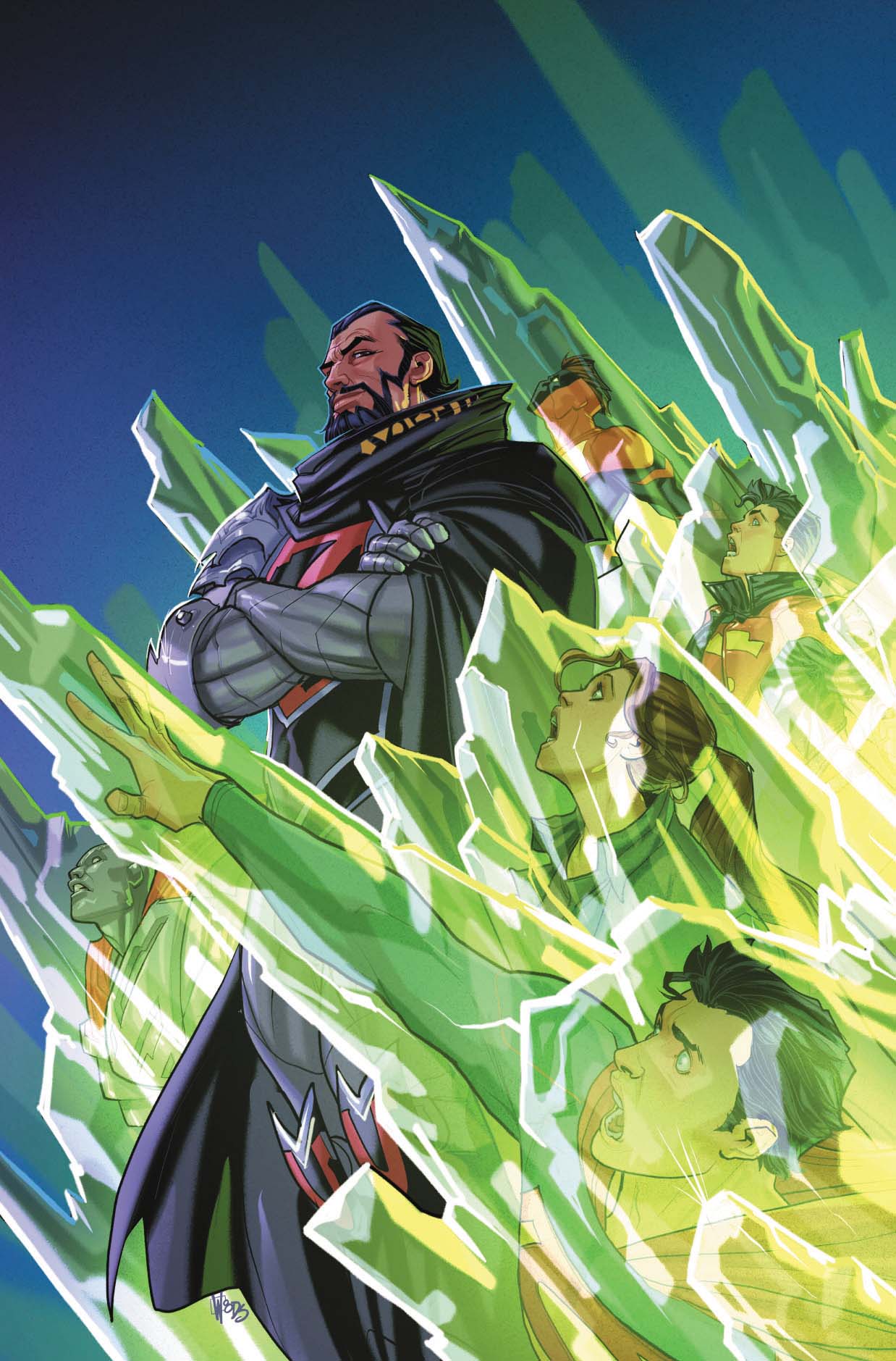  FOC15082026028 | ACTION COMICS @1102 CVR B PETE WOODS CARD STOCK VAR (KINGDOM OF ZOD) PRE ORDER [FOC 1508] | DC  