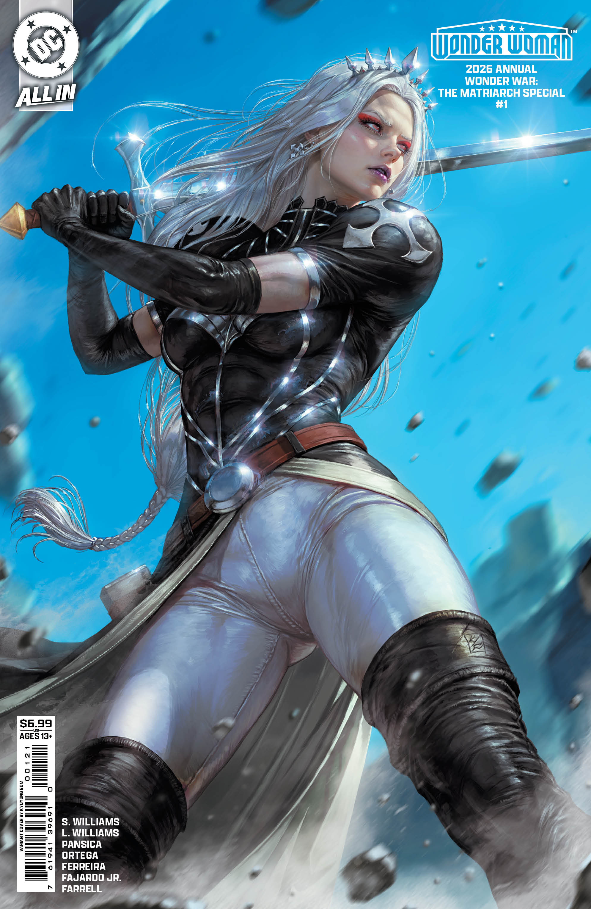  76194139691000121 | WONDER WOMAN 2026 ANNUAL WONDER WAR THE MATRIARCH SPECIAL @1 (ONE SHOT) COVER B KYUYONG EOM CARD STOCK VARIANT | DC  