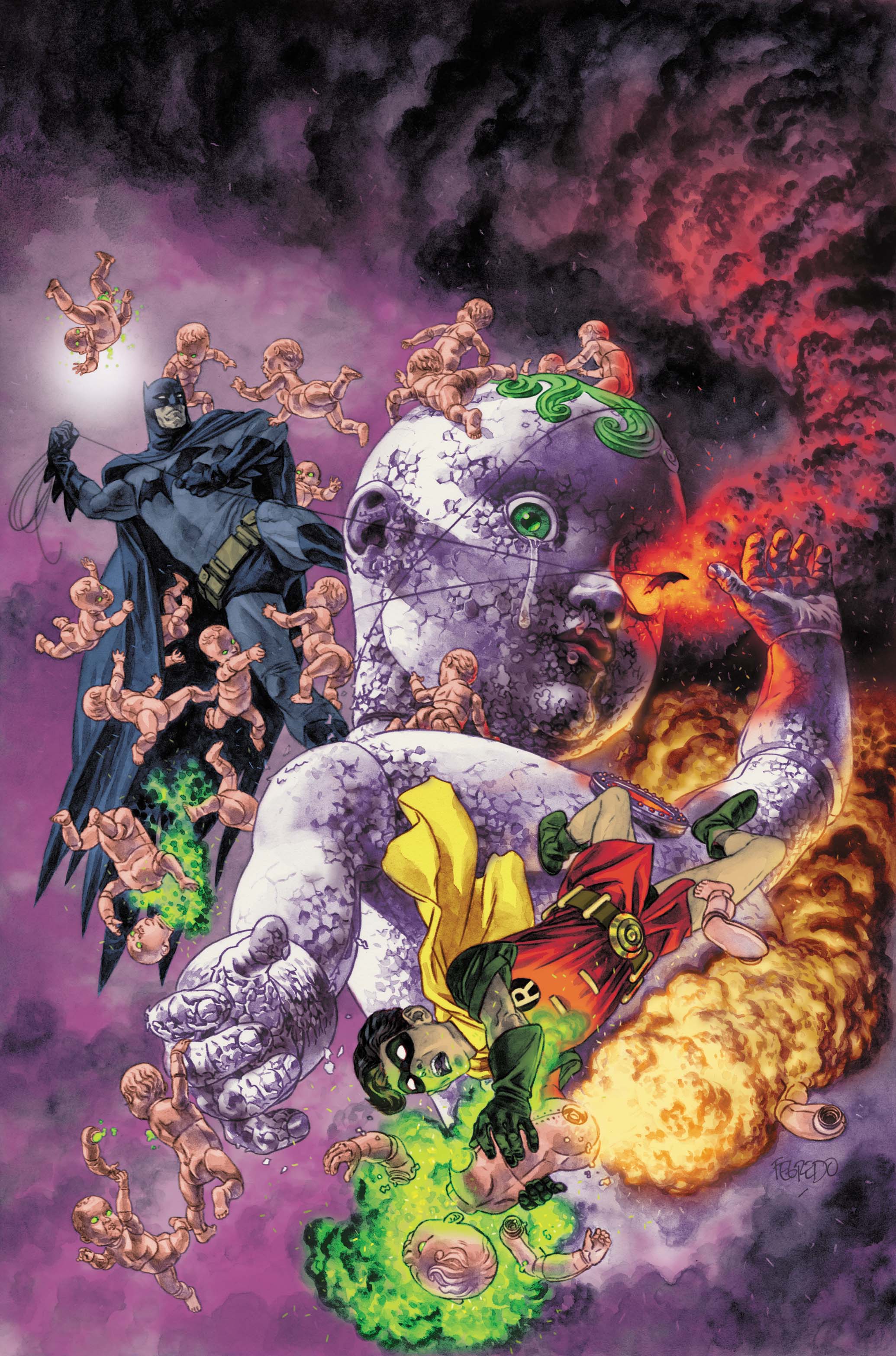  FOC15082026038 | BATMAN & ROBIN YEAR ONE DYNAMIC DUOS @2 (OF 12) CVR C DUNCAN FEGREDO CARD STOCK VAR PRE ORDER [FOC 1508] | DC  