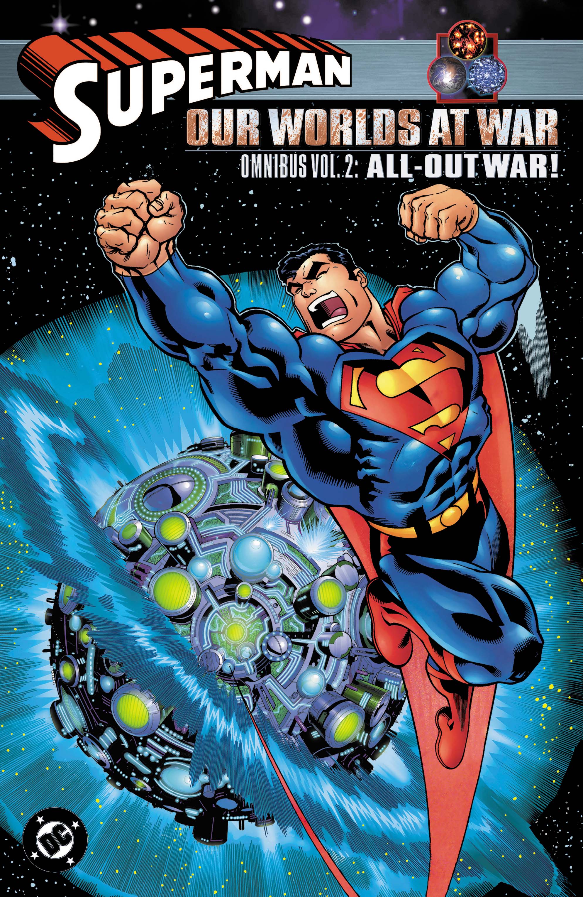  29082026551 | SUPERMAN OUR WORLDS AT WAR OMNIBUS HC VOL 02 ALL OUT WAR PRE ORDER [FOC 2908] | DC  