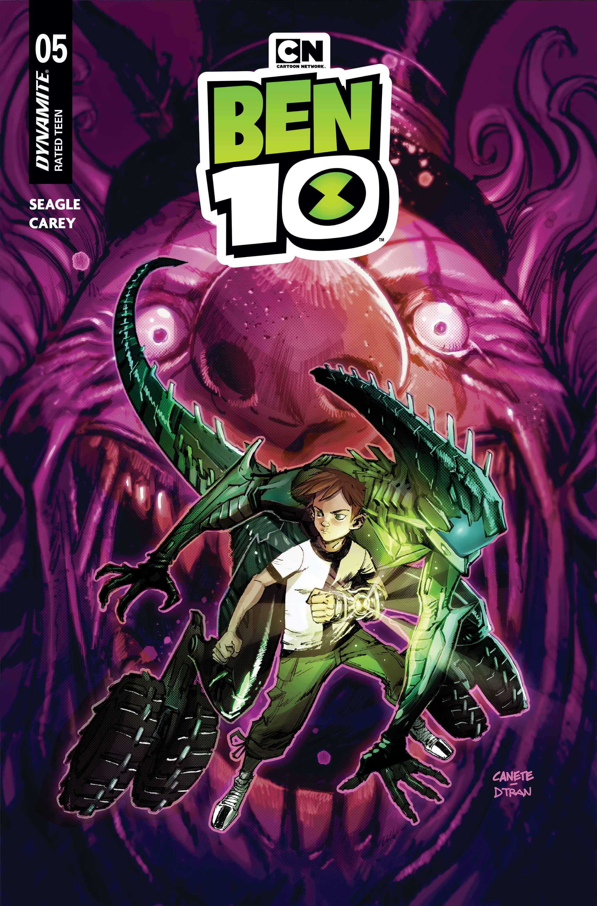  72513036343505051 | BEN 10 @5 COVER E ERIC CANETE VARIANT | DYNAMITE  