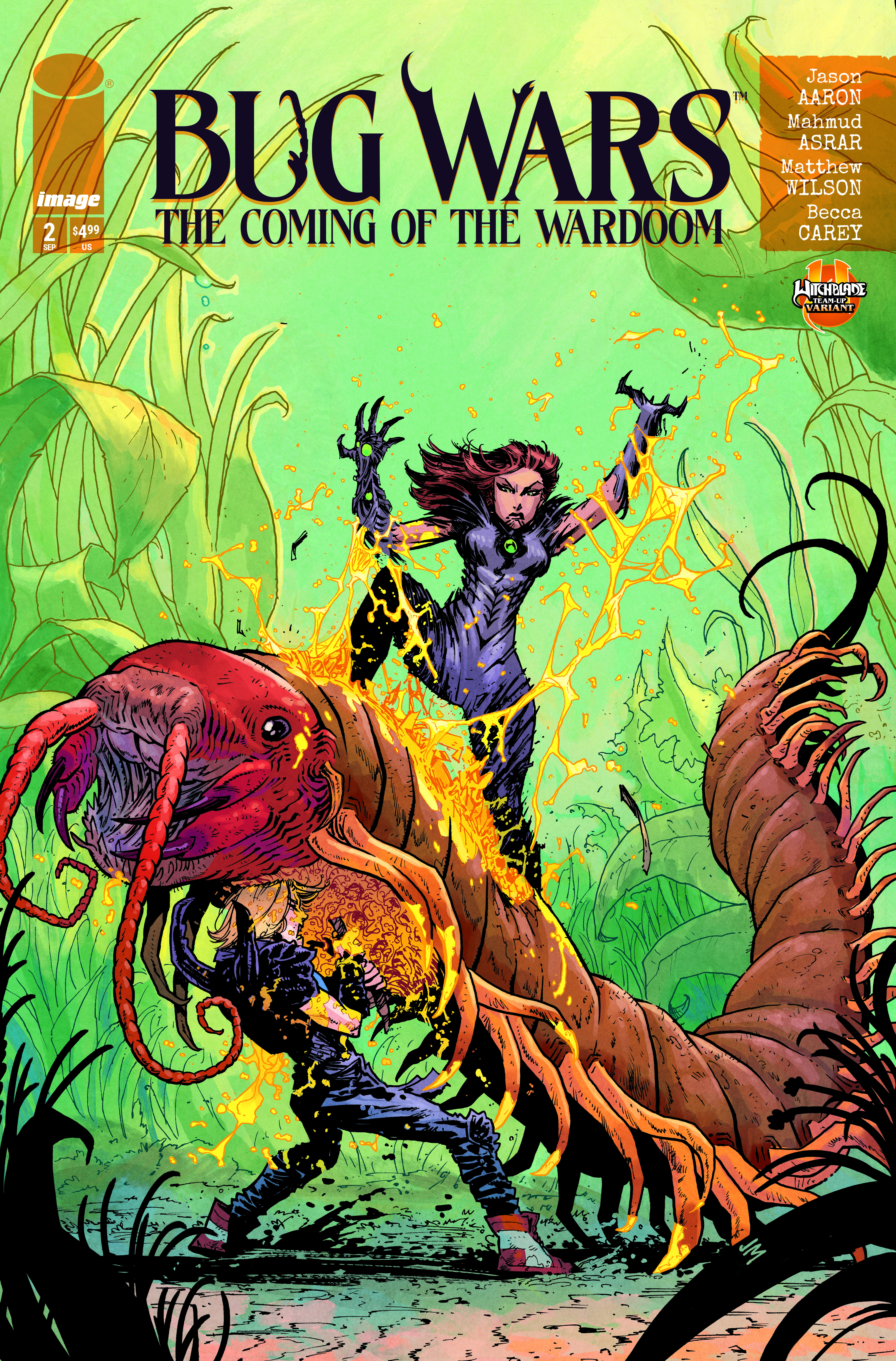  29082026122 | BUG WARS THE COMING OF THE WARDOOM @2 (OF 8) CVR C JUSTIN MASON WITCHBLADE TEAM UP VAR PRE ORDER [FOC 2908] | IMAGE  