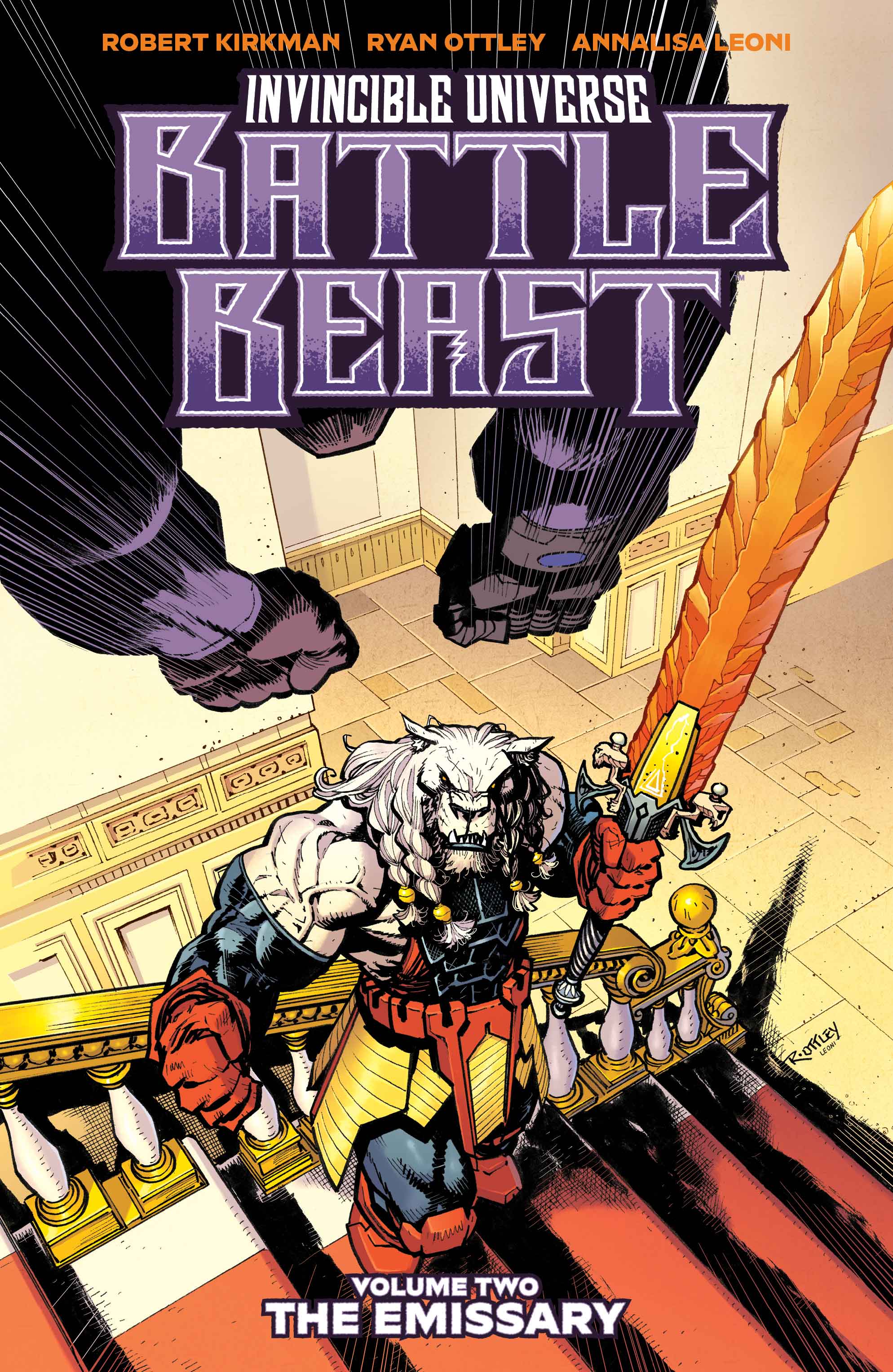  9781534329935 | INVINCIBLE UNIVERSE BATTLE BEAST TP VOL 02 RYAN OTTLEY & ANNALISA LEONI COVER | IMAGE  