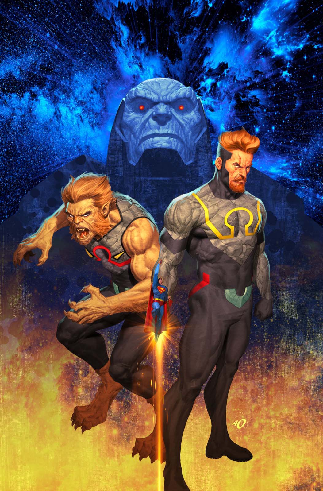 AUG251186 | SUPERMAN @31 CVR D ARIEL OLIVETTI CARD STOCK VAR (DC KO) PRE ORDER/ÖN SİPARİŞ [AUG25] | DC  