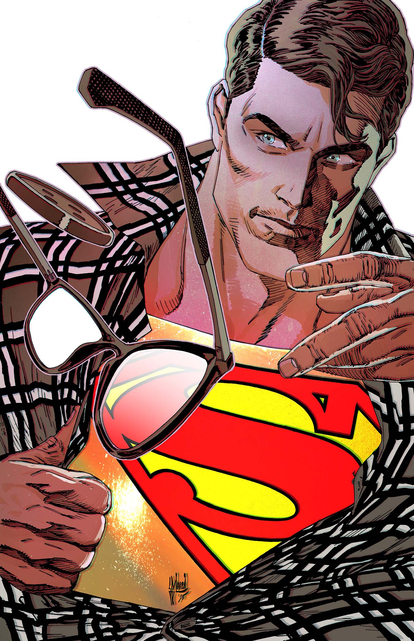  FOC20092025033 | SUPERMAN UNLIMITED @6 CVR C GUILLEM MARCH CARD STOCK VAR  PRE ORDER [FOC 2009] | DC  