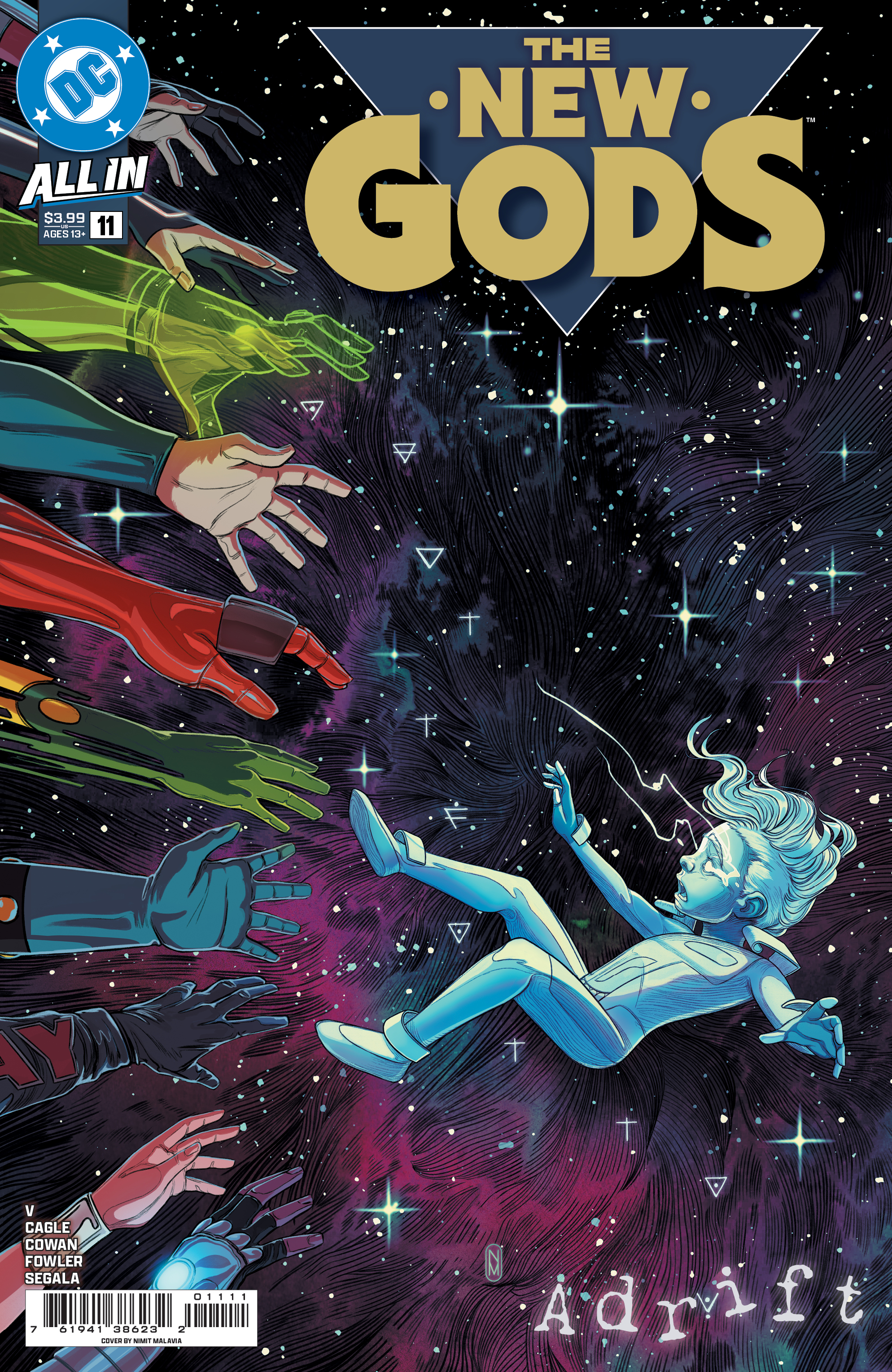  FOC20092025047 | NEW GODS @11 (OF 12) CVR A NIMIT MALAVIA  PRE ORDER [FOC 2009] | DC  
