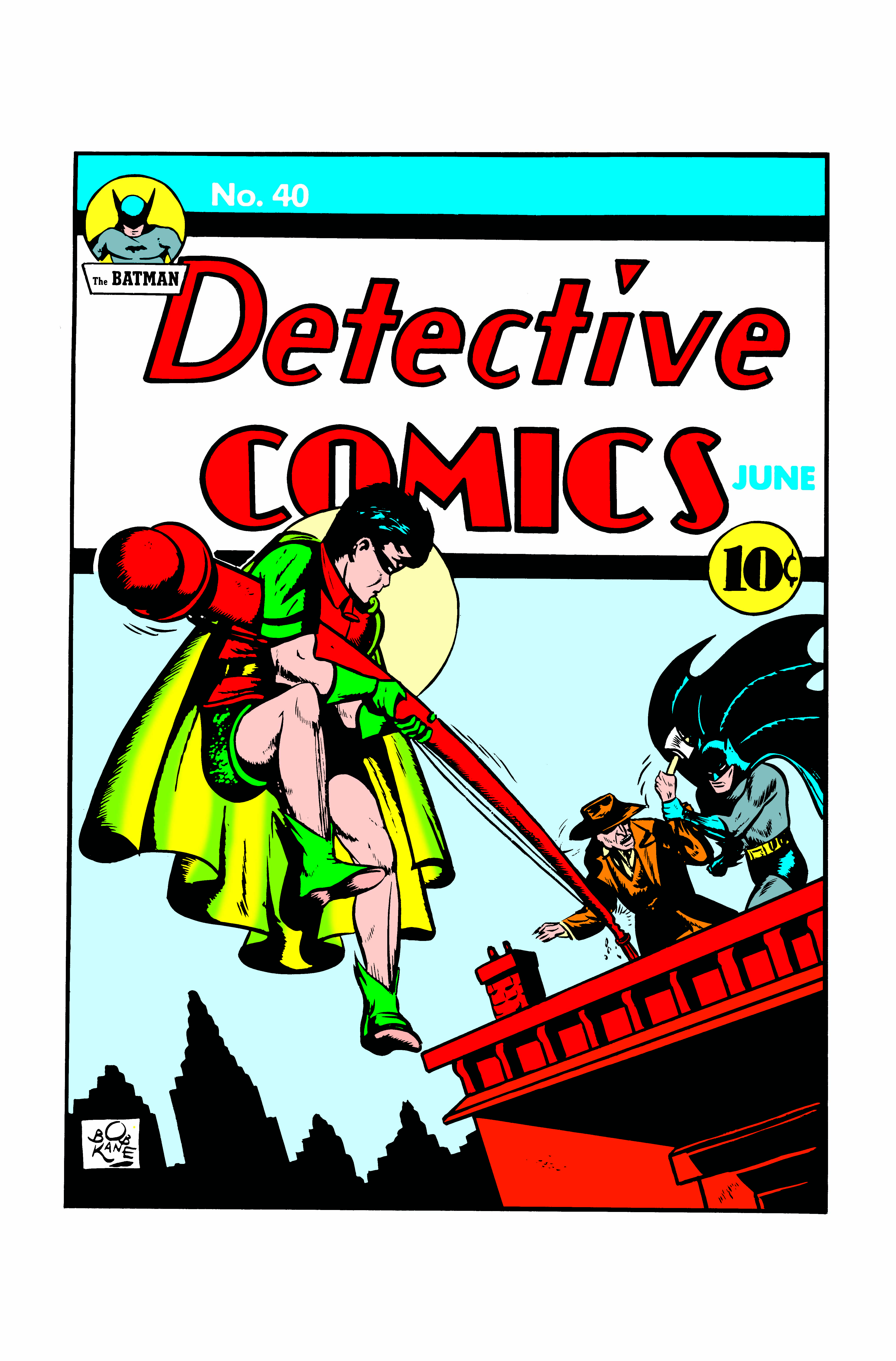  76194138718500111 | DETECTIVE COMICS @40 FACSIMILE EDITION COVER A BOB KANE | DC  